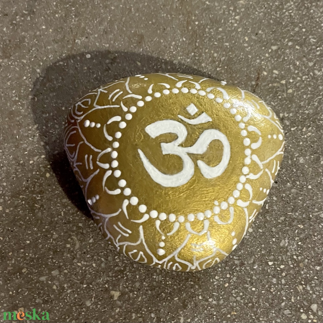 OM kavics - otthon & életmód - dekoráció - spiritualitás - mandala - Meska.hu OM kavics - otthon & életmód - dekoráció - spiritualitás - mandala - Meska.hu