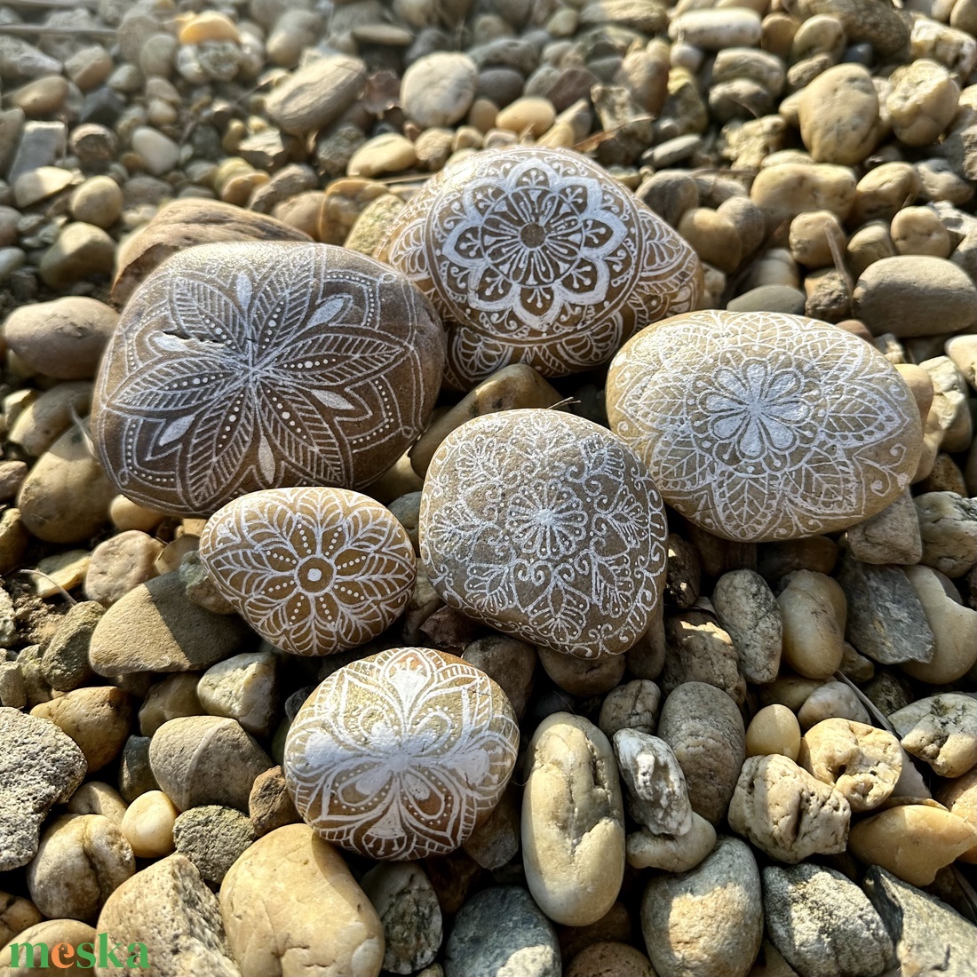 Zen kavicsok - otthon & életmód - dekoráció - asztal és polc dekoráció - kavics & kő - Meska.hu