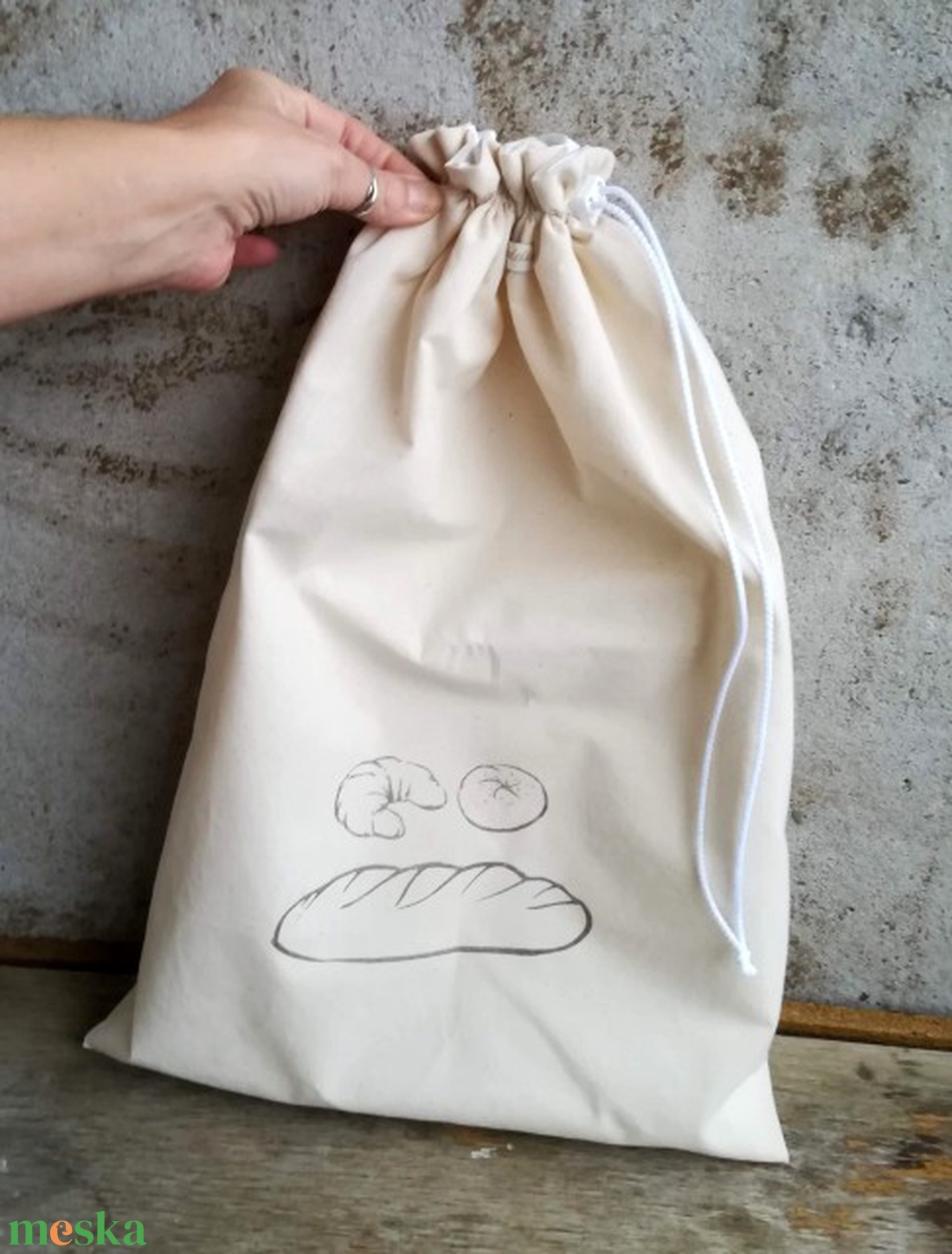 Kenyeres zsák - 1 kg-os kenyérhez - otthon & életmód - konyhafelszerelés, tálalás - konyhai tárolás - kenyértartó - Meska.hu Kenyeres zsák - 1 kg-os kenyérhez - otthon & életmód - konyhafelszerelés, tálalás - konyhai tárolás - kenyértartó - Meska.hu