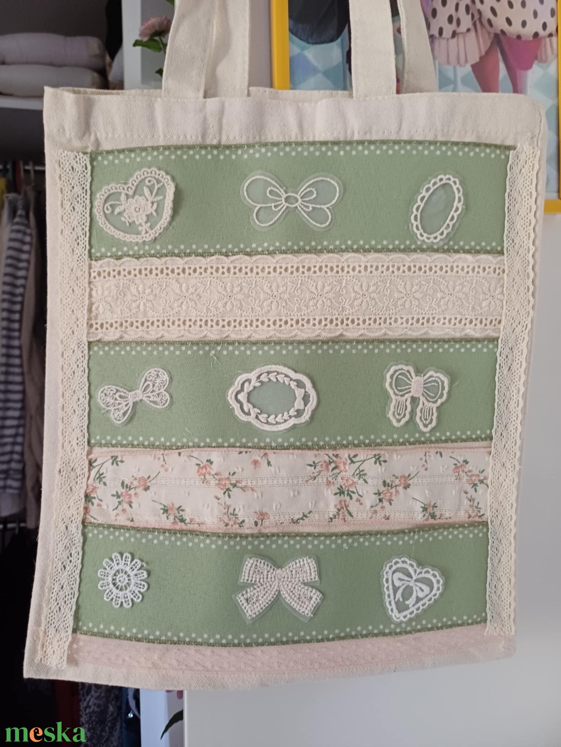 Vászonszatyor vintage stílusban - táska & tok - kézitáska & válltáska - válltáska - Meska.hu Vászonszatyor vintage stílusban - táska & tok - kézitáska & válltáska - válltáska - Meska.hu