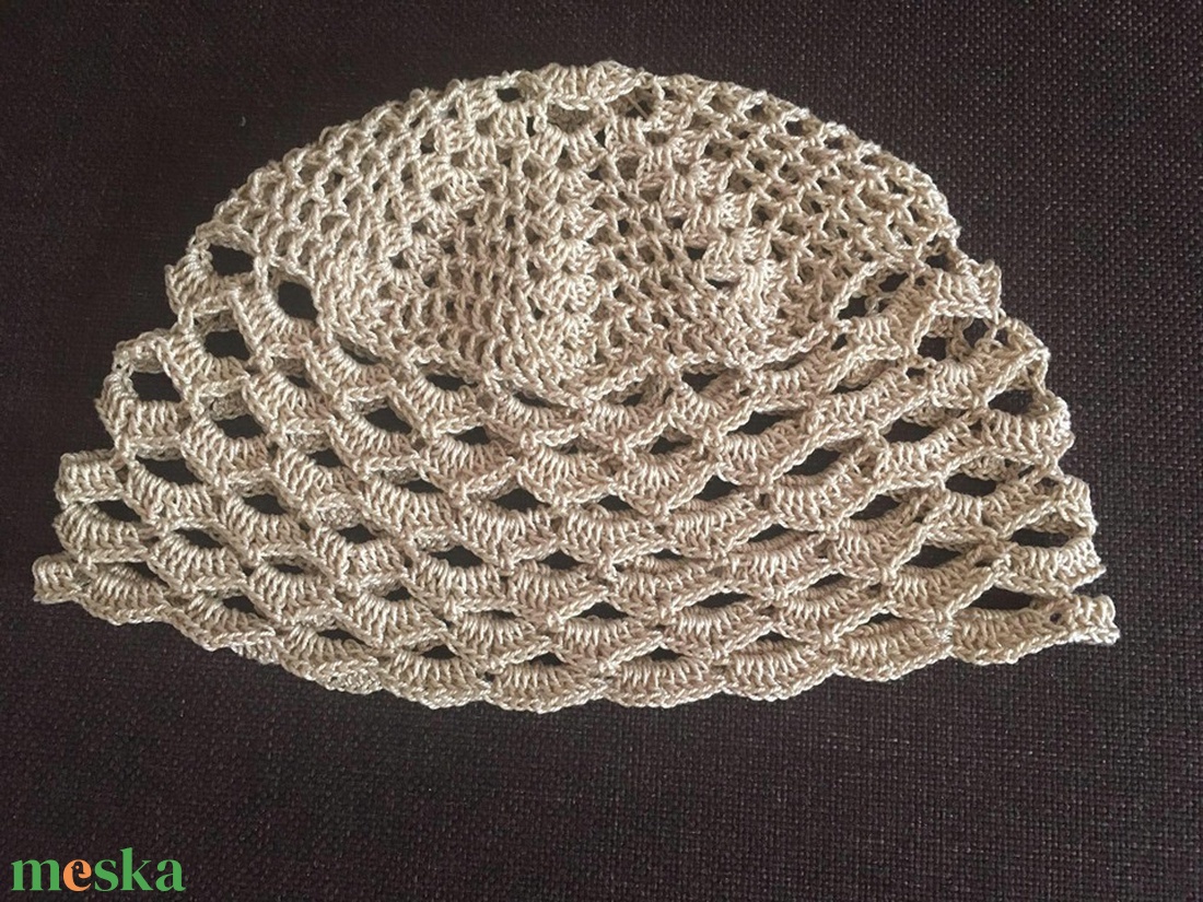 Horgolt nyári női sapka / beanie /bézs/homok - ruha & divat - sál, sapka, kendő - sapka - Meska.hu Horgolt nyári női sapka / beanie /bézs/homok - ruha & divat - sál, sapka, kendő - sapka - Meska.hu