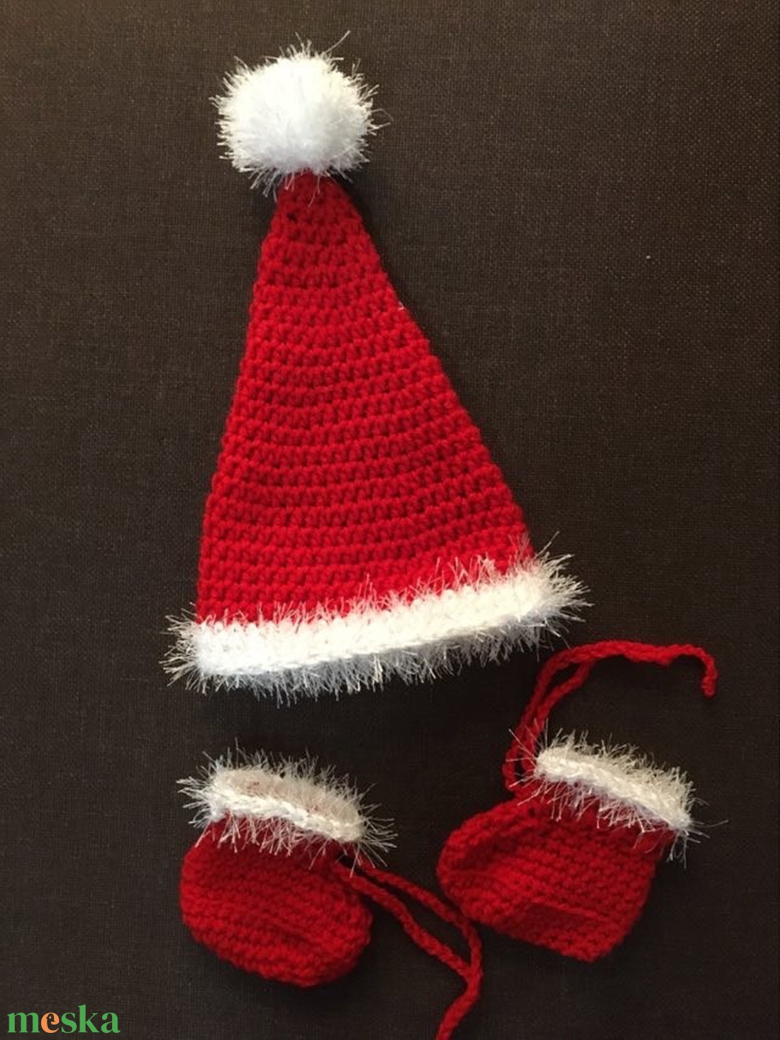 Karácsonyi újszülött szett /Santa Hat 0-3 hónapos korig - ruha & divat - babaruha & gyerekruha - babafotózási ruha és kellék - Meska.hu Karácsonyi újszülött szett /Santa Hat 0-3 hónapos korig - ruha & divat - babaruha & gyerekruha - babafotózási ruha és kellék - Meska.hu