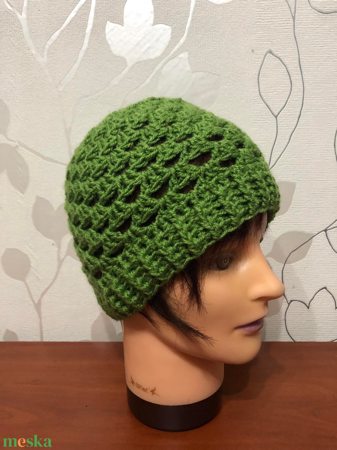 Borsózöld női beanie sapka S (56) - ruha & divat - sál, sapka, kendő - sapka - Meska.hu Borsózöld női beanie sapka S (56) - ruha & divat - sál, sapka, kendő - sapka - Meska.hu