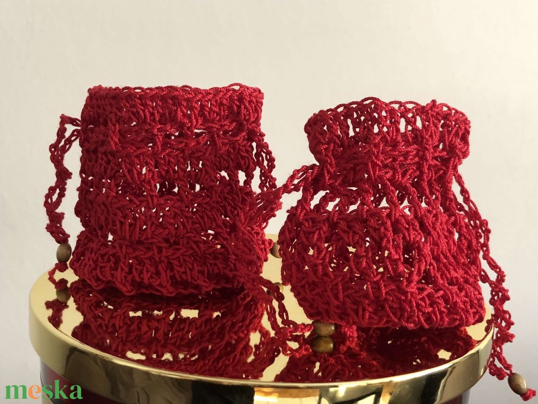 Mini ajándékszütyő 2db - otthon & életmód - papír, írószer - ajándékozás kellékei - ajándékzsák, csomagolás - Meska.hu