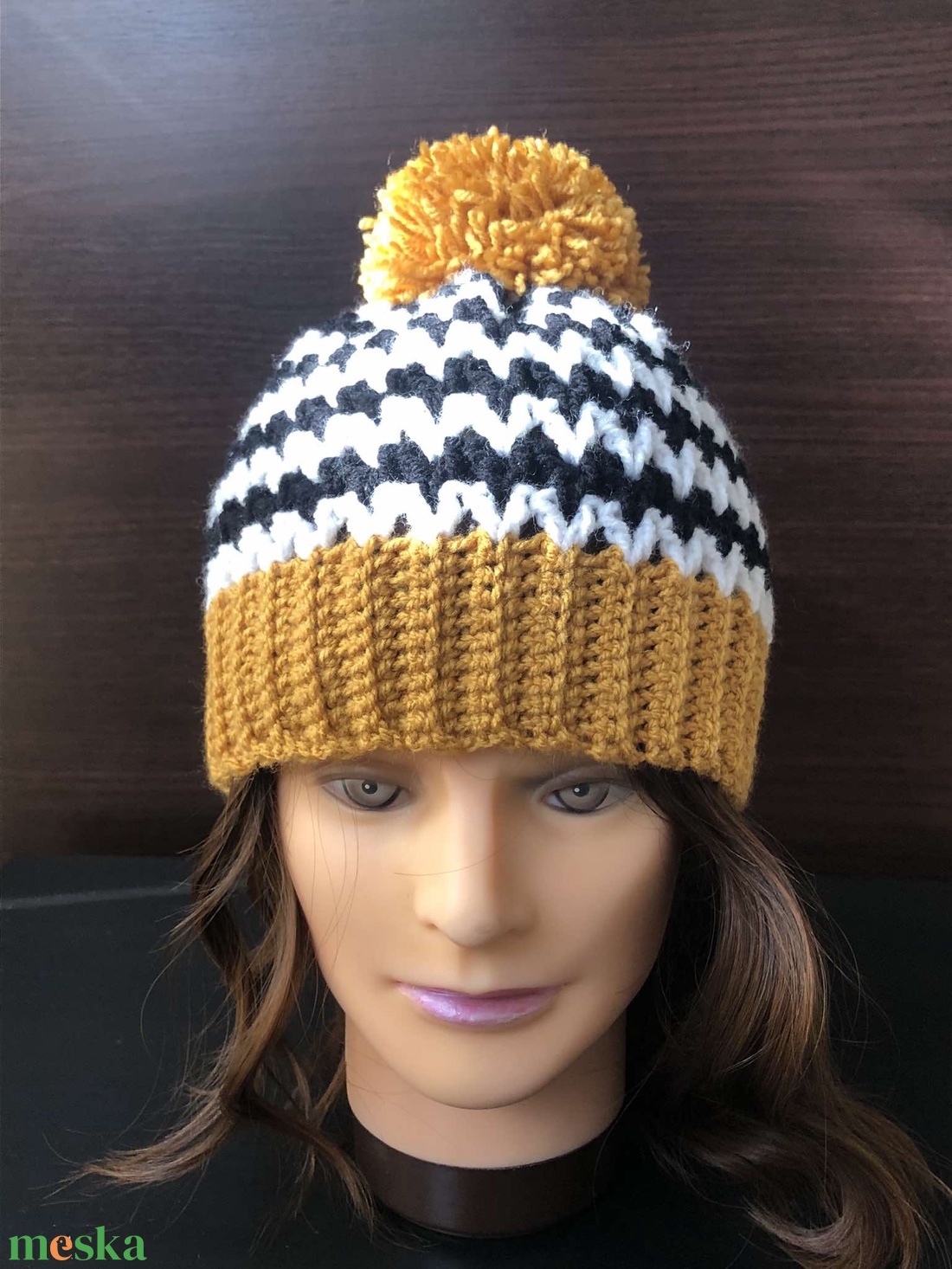 Női horgolt beanie sapka ZigZag S/M - ruha & divat - sál, sapka, kendő - sapka - Meska.hu Női horgolt beanie sapka ZigZag S/M - ruha & divat - sál, sapka, kendő - sapka - Meska.hu