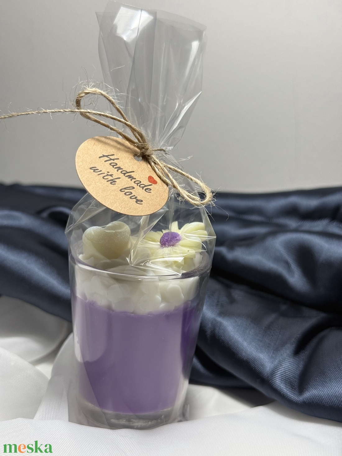 Szójaviasz illatgyertya kicsi - otthon & életmód - gyertya, illat, aroma - gyertya - Meska.hu