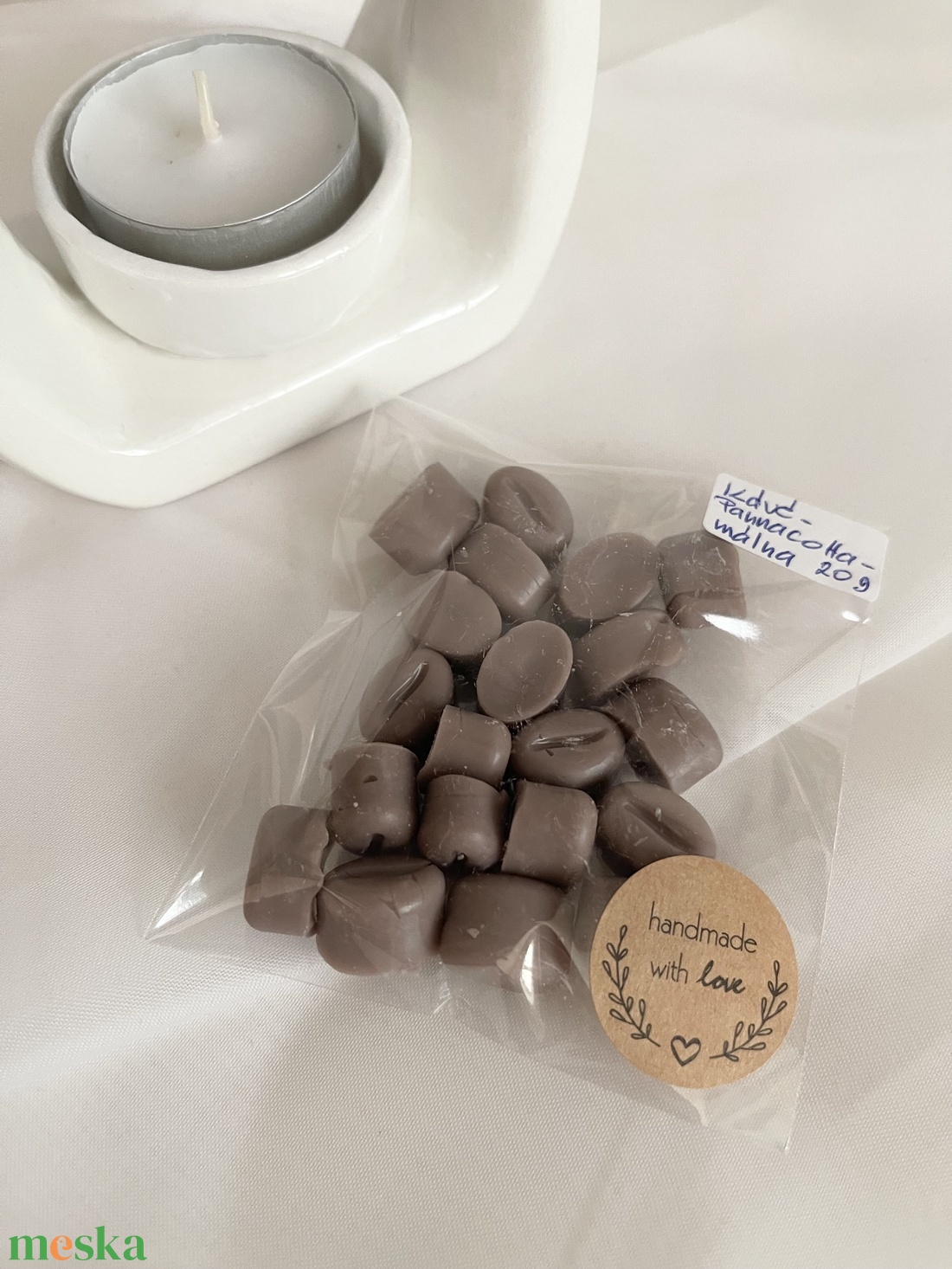 Illatviasz kávé-csoki - otthon & életmód - gyertya, illat, aroma - illatviasz - Meska.hu