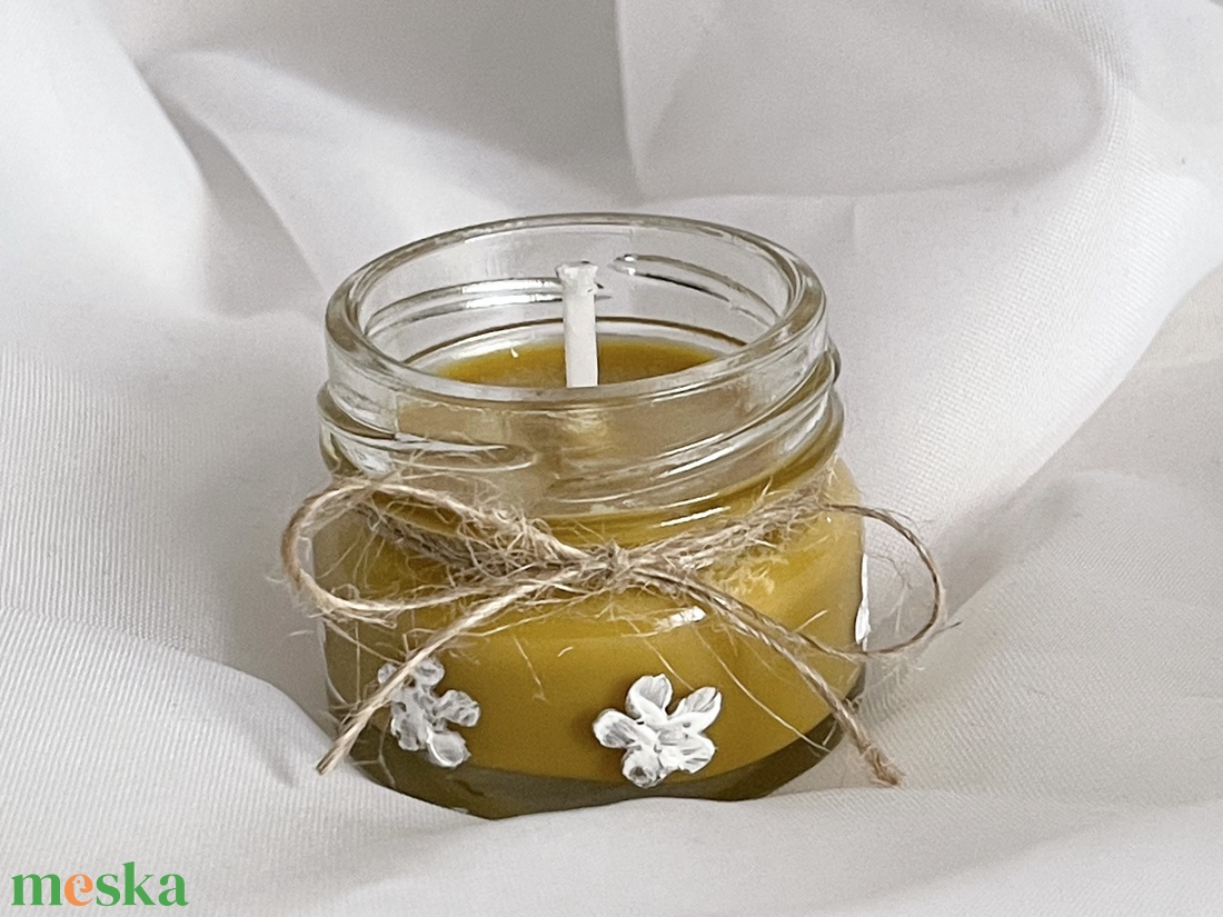 Fűszeres mézeskalács szoja illatgyertya mini méret - karácsony - karácsonyi lakásdekoráció - karácsonyi illatgyertya, mécses - Meska.hu