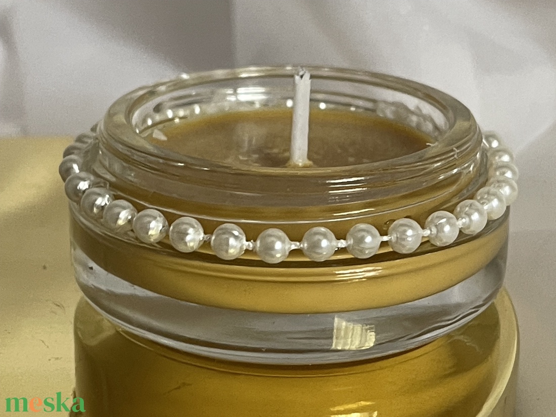 Karácsonyi illatgyertya mézeskalács mini  - karácsony - karácsonyi lakásdekoráció - karácsonyi illatgyertya, mécses - Meska.hu