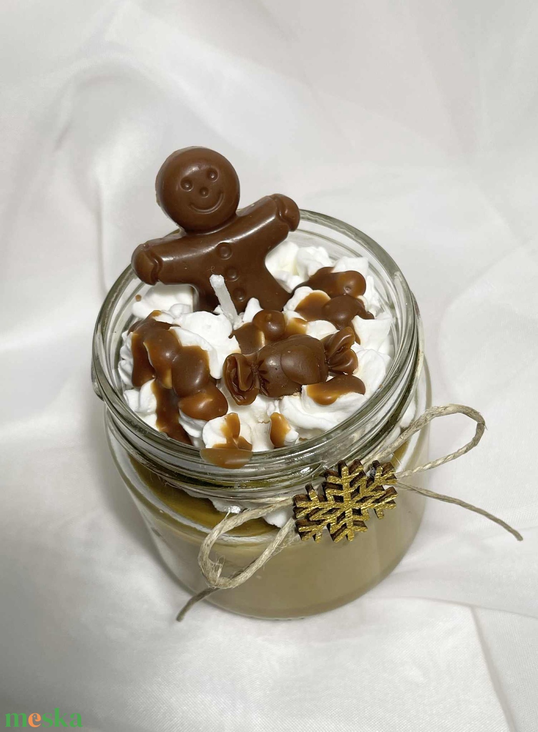 Illatgyertya Christmas Time - karácsony - karácsonyi lakásdekoráció - karácsonyi illatgyertya, mécses - Meska.hu