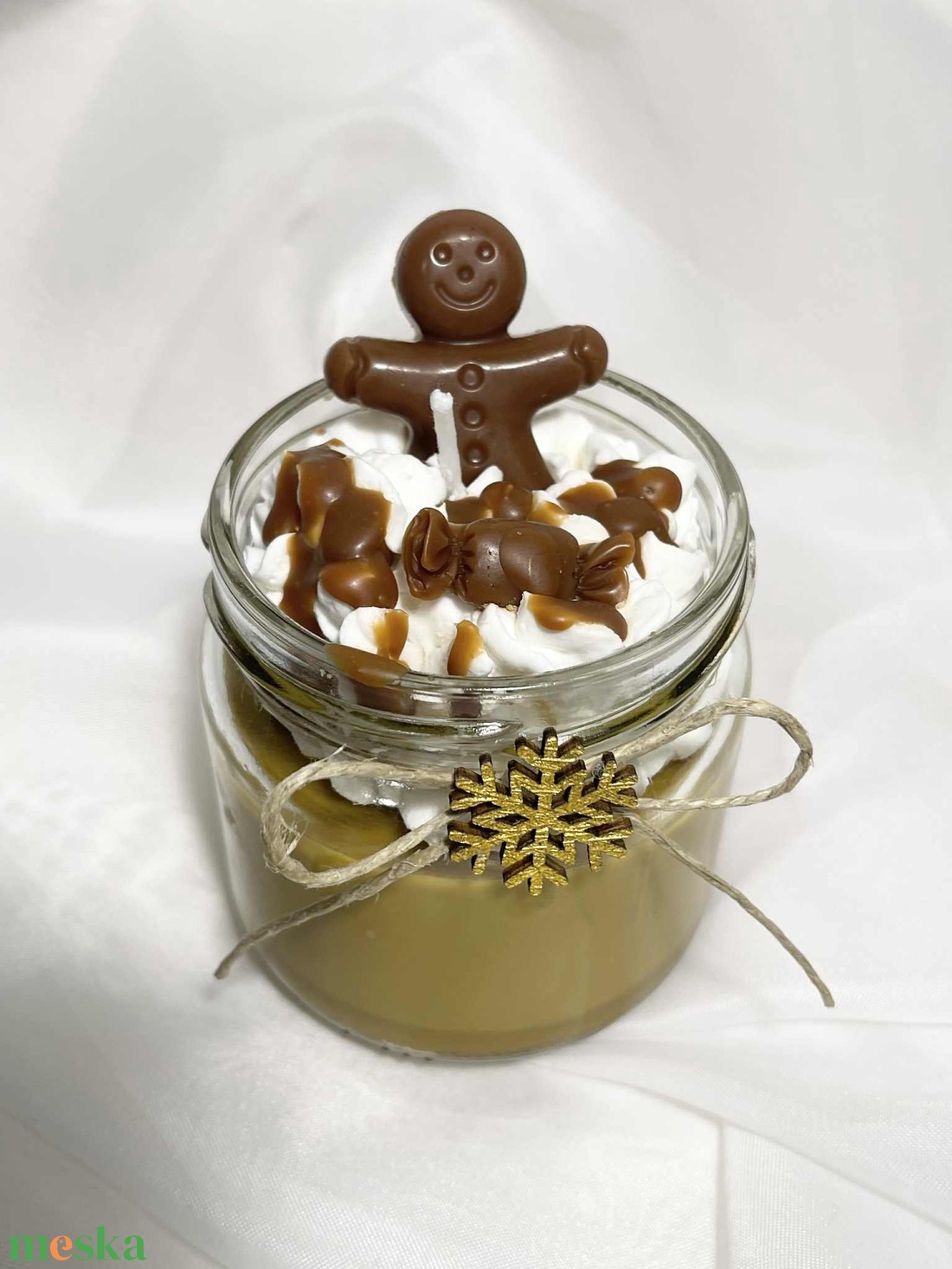 Illatgyertya Christmas Time - karácsony - karácsonyi lakásdekoráció - karácsonyi illatgyertya, mécses - Meska.hu