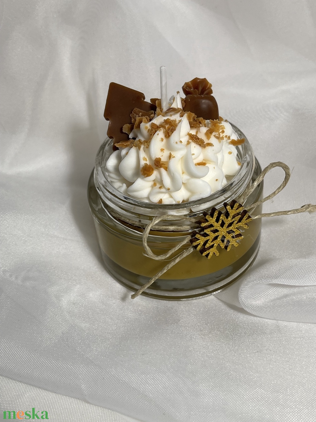 Karácsonyi szójaviasz illatgyertya - karácsony - karácsonyi lakásdekoráció - karácsonyi illatgyertya, mécses - Meska.hu