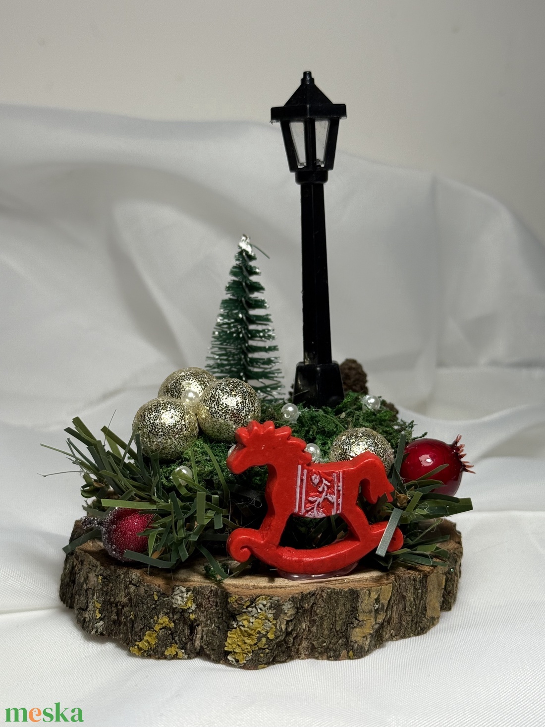 Karácsonyi dísz  - karácsony - karácsonyi lakásdekoráció - karácsonyi lakásdíszek - Meska.hu