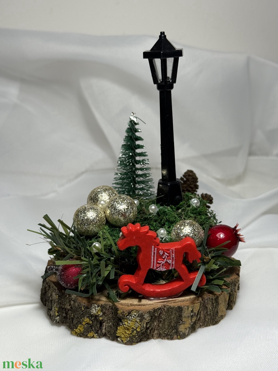 Karácsonyi dísz  - karácsony - karácsonyi lakásdekoráció - karácsonyi lakásdíszek - Meska.hu