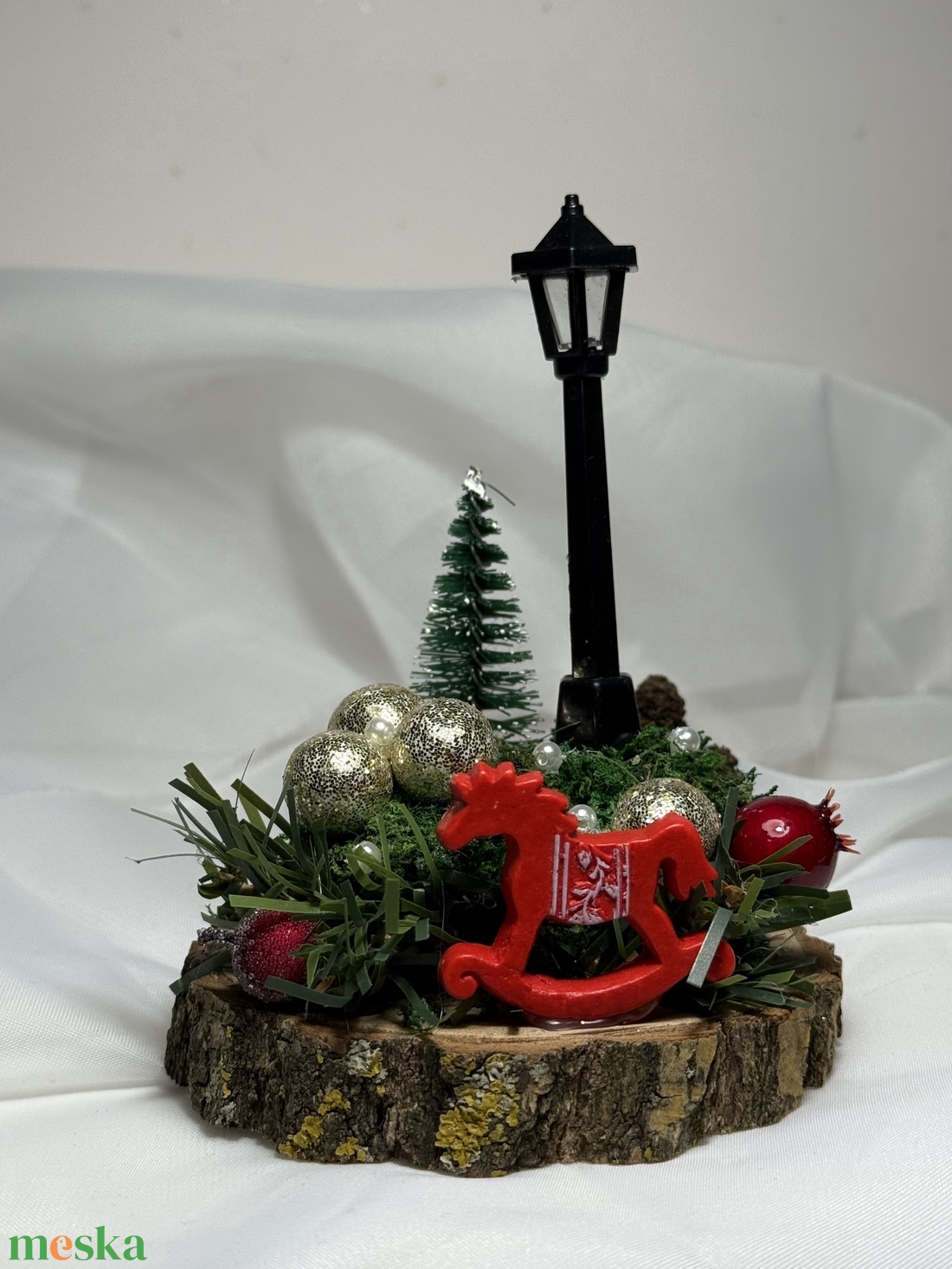 Karácsonyi dísz  - karácsony - karácsonyi lakásdekoráció - karácsonyi lakásdíszek - Meska.hu