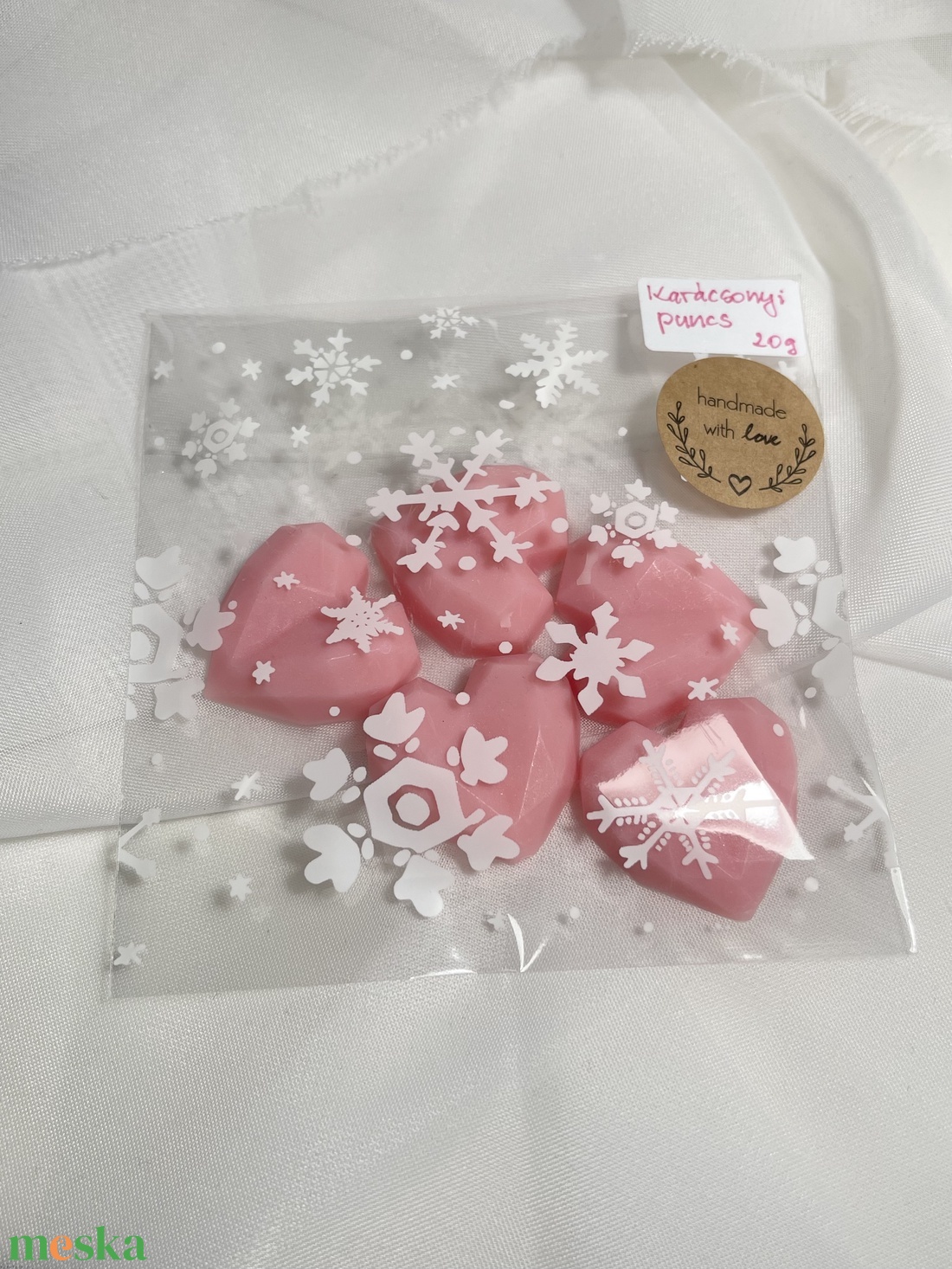 Szója illatviasz karácsonyi puncs - karácsony - karácsonyi lakásdekoráció - karácsonyi illatgyertya, mécses - Meska.hu