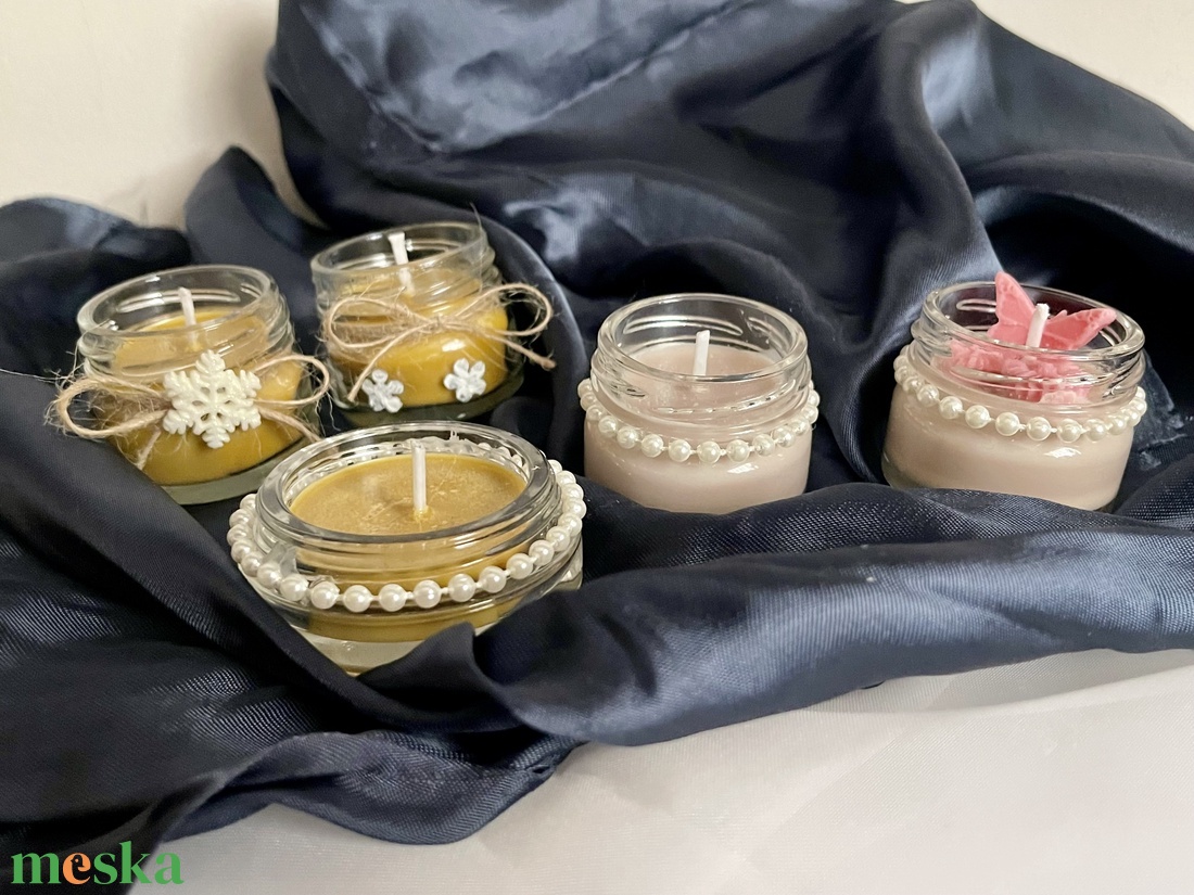 Fűszeres mézeskalács szoja illatgyertya mini méret - karácsony - karácsonyi lakásdekoráció - karácsonyi illatgyertya, mécses - Meska.hu