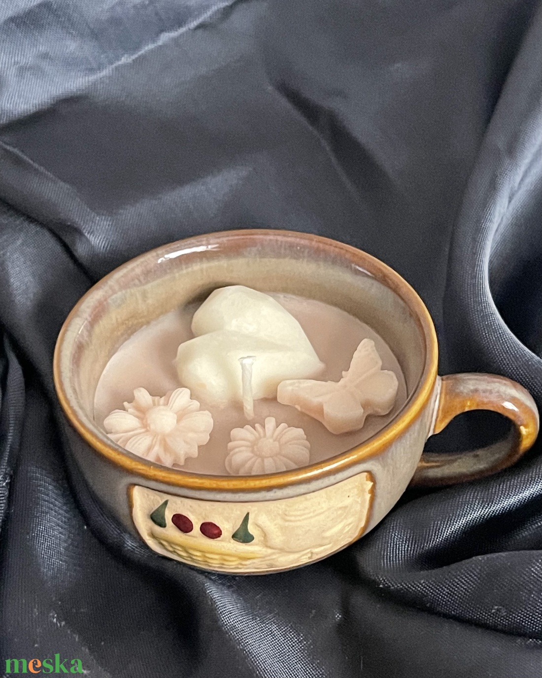 Szójaviasz illatgyertya Adventi kávé - karácsony - karácsonyi lakásdekoráció - karácsonyi illatgyertya, mécses - Meska.hu