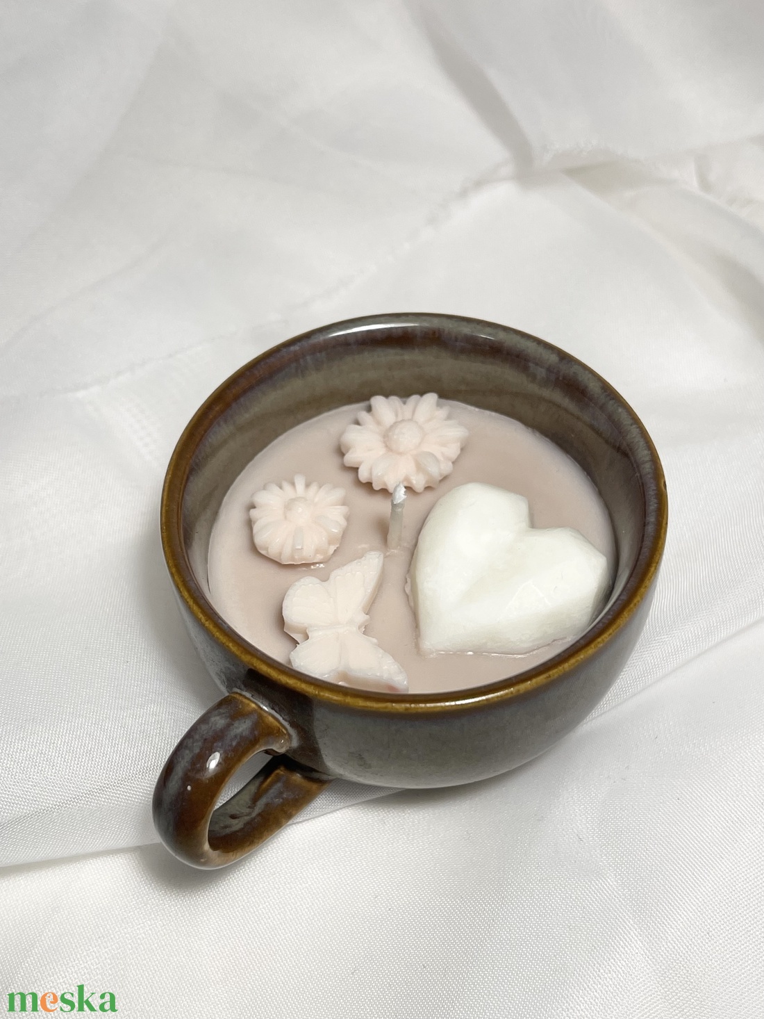 Szójaviasz illatgyertya Adventi kávé - karácsony - karácsonyi lakásdekoráció - karácsonyi illatgyertya, mécses - Meska.hu