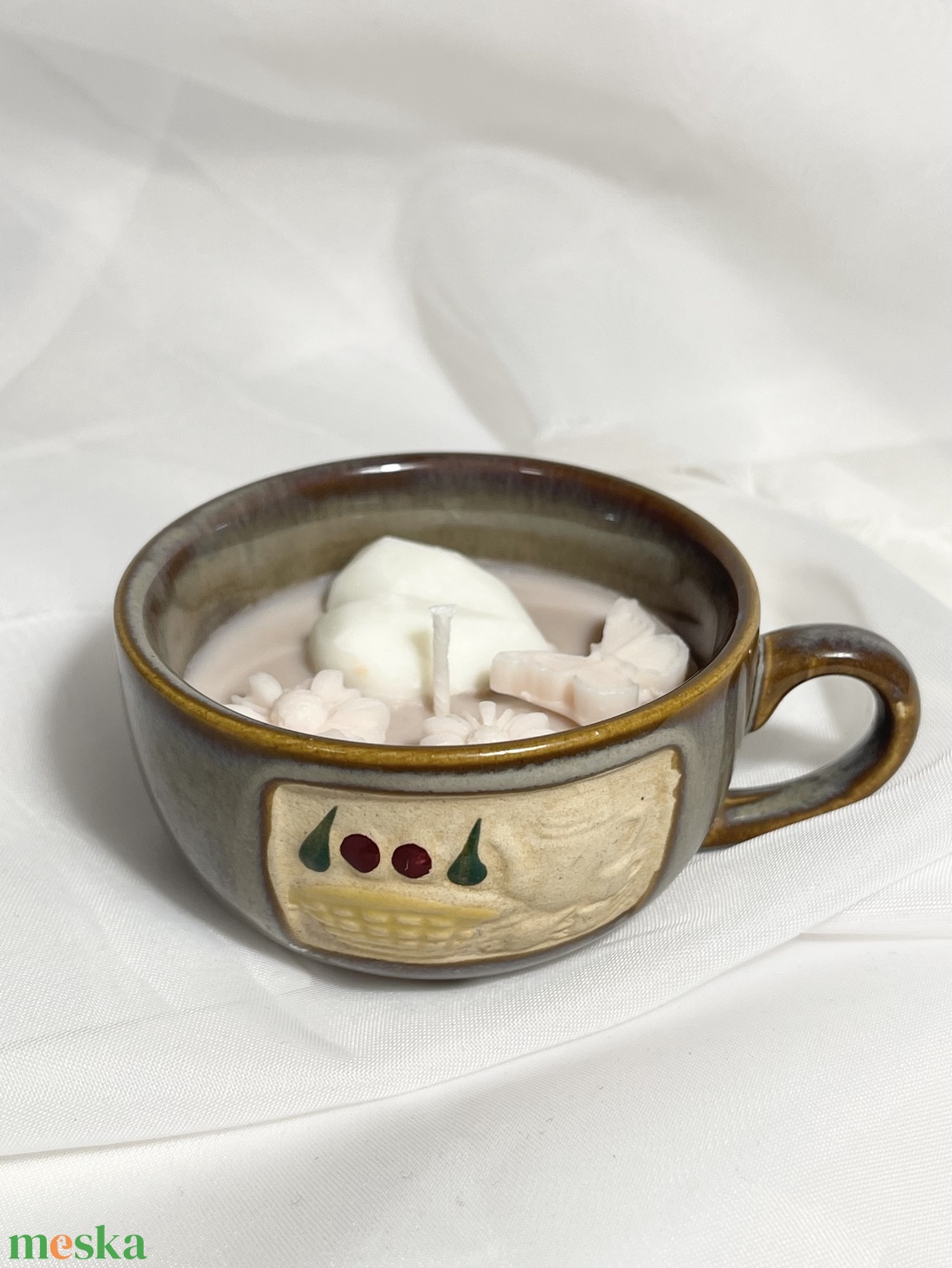 Szójaviasz illatgyertya Adventi kávé - karácsony - karácsonyi lakásdekoráció - karácsonyi illatgyertya, mécses - Meska.hu