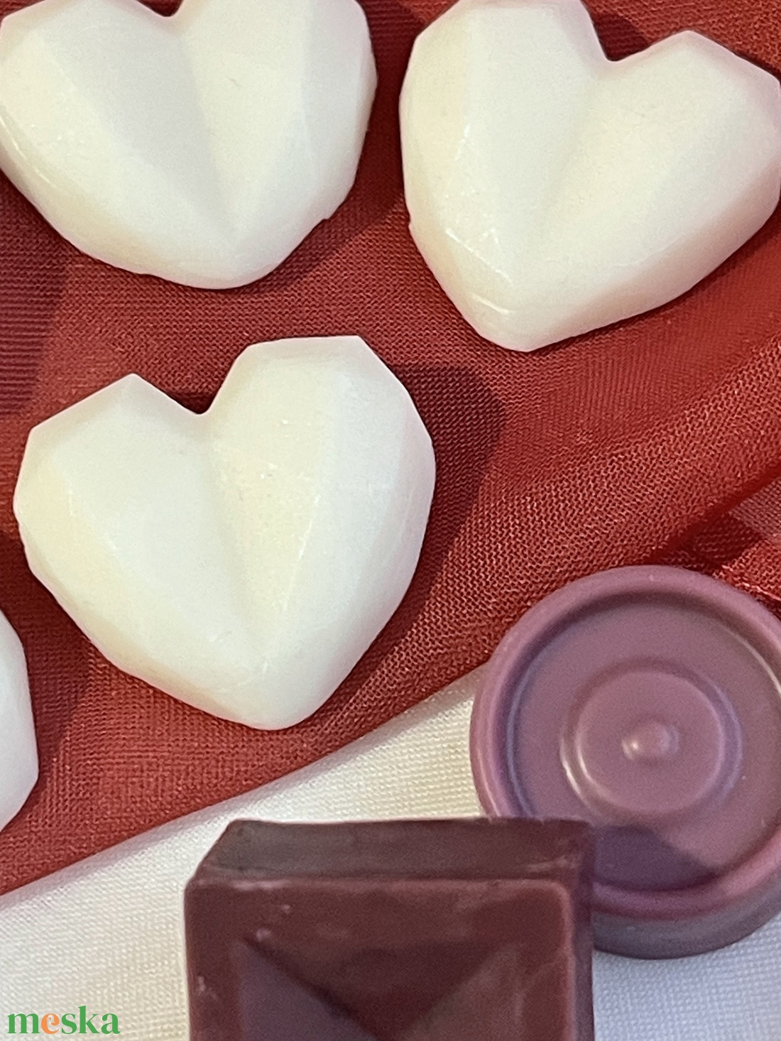 Illatviasz kókusz-szederdzsem - karácsony - karácsonyi lakásdekoráció - karácsonyi illatgyertya, mécses - Meska.hu