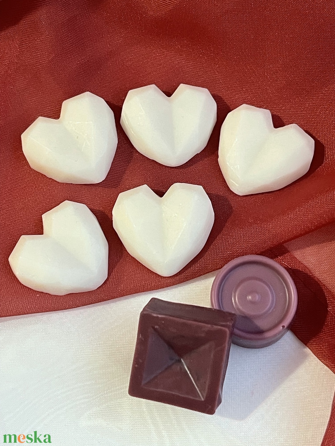 Illatviasz kókusz-szederdzsem - karácsony - karácsonyi lakásdekoráció - karácsonyi illatgyertya, mécses - Meska.hu