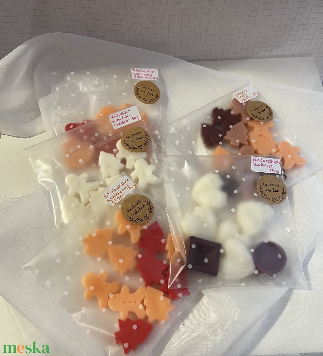 Illatviasz kókusz-szederdzsem - karácsony - karácsonyi lakásdekoráció - karácsonyi illatgyertya, mécses - Meska.hu