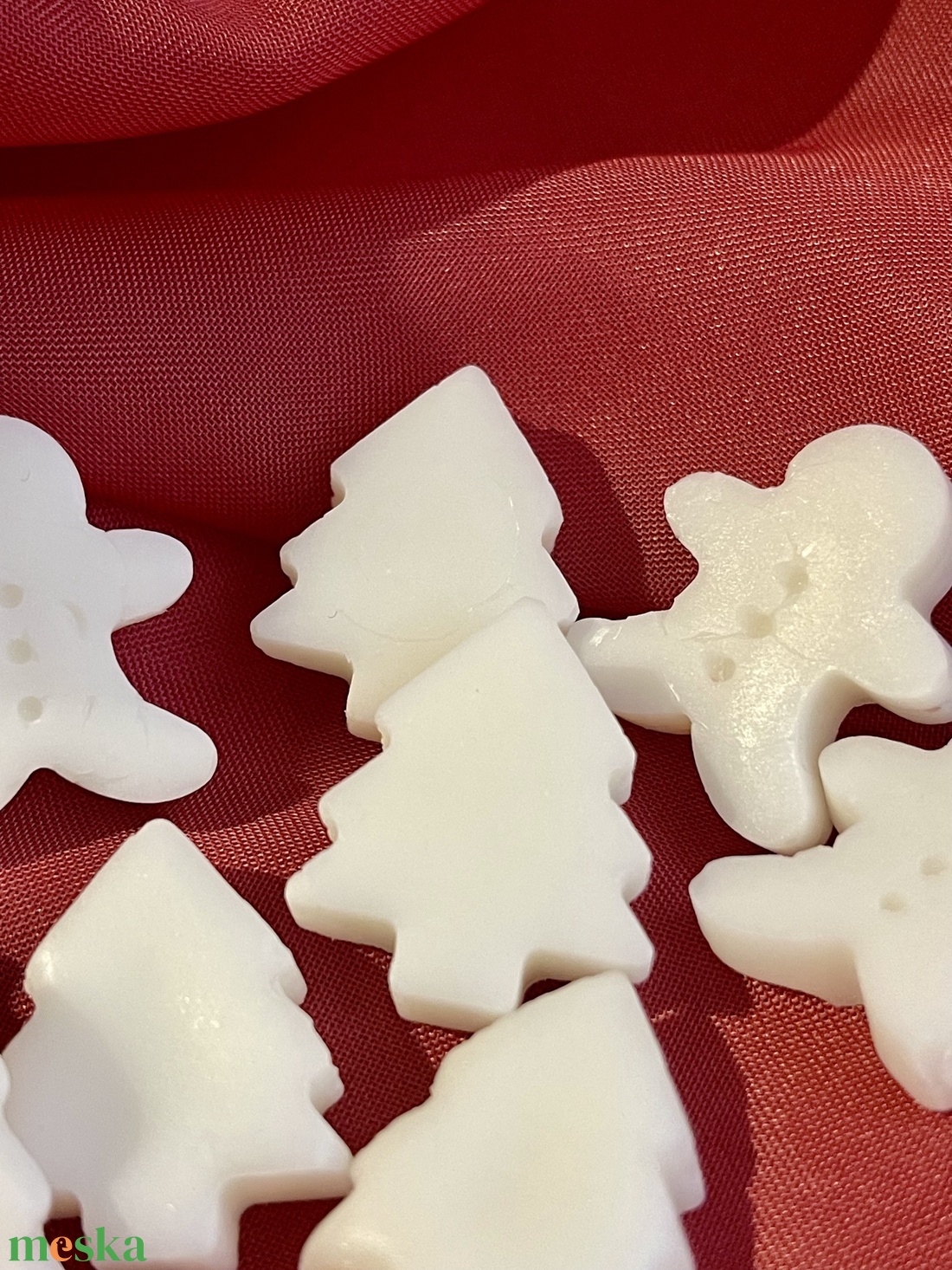 Illatviasz kókusz-vanília-szederdzsem - karácsony - karácsonyi lakásdekoráció - karácsonyi illatgyertya, mécses - Meska.hu