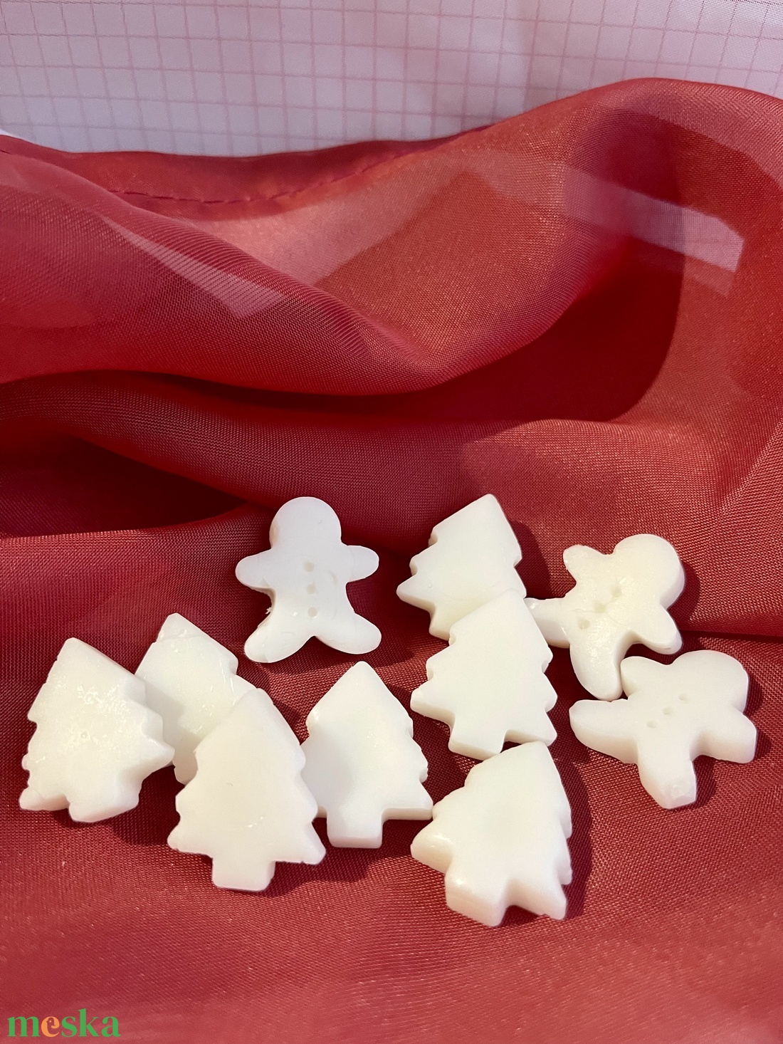 Illatviasz kókusz-vanília-szederdzsem - karácsony - karácsonyi lakásdekoráció - karácsonyi illatgyertya, mécses - Meska.hu