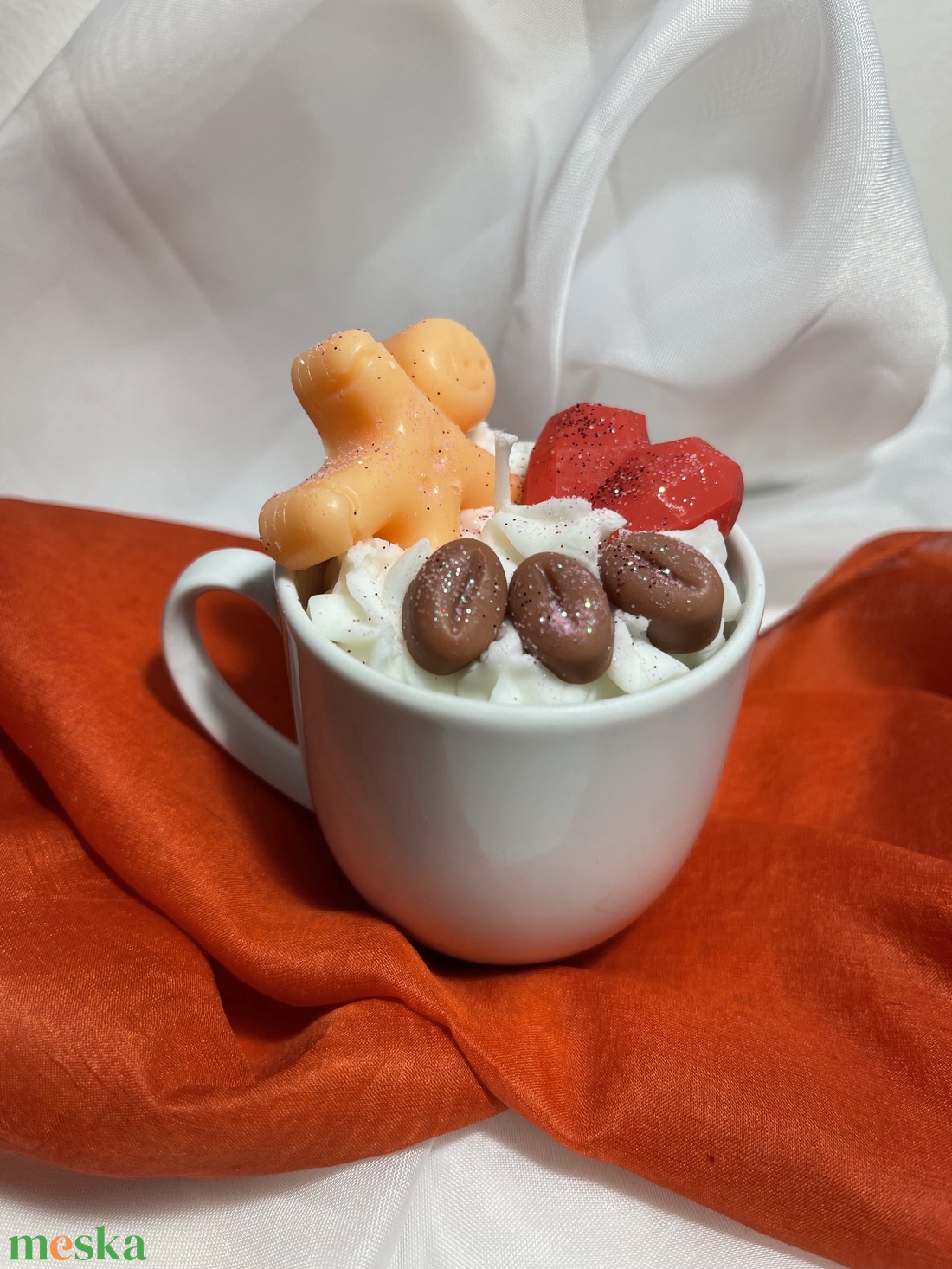 Szójaviasz illatgyertya Christmas Time - karácsony - karácsonyi lakásdekoráció - karácsonyi illatgyertya, mécses - Meska.hu