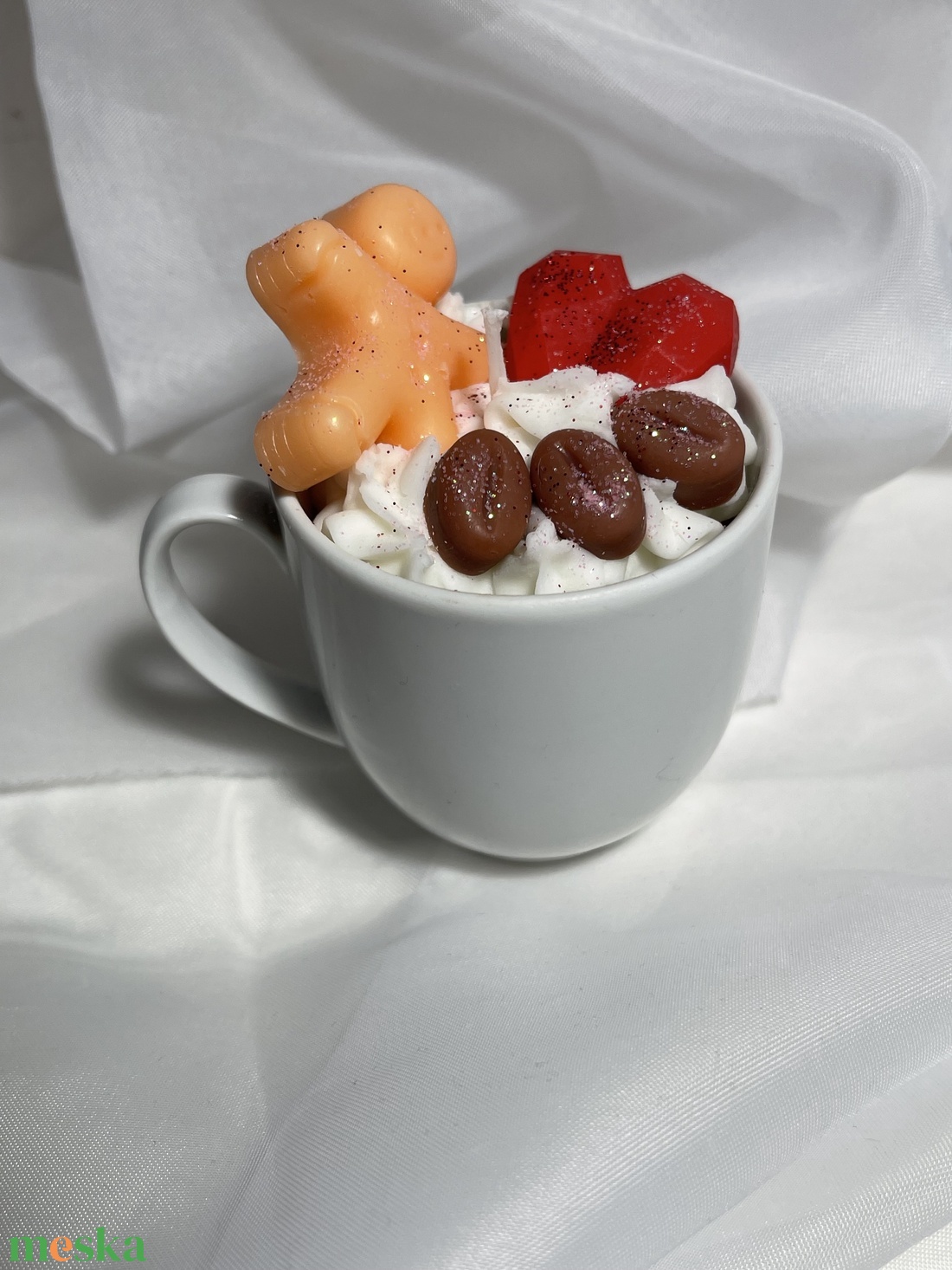 Szójaviasz illatgyertya Christmas Time - karácsony - karácsonyi lakásdekoráció - karácsonyi illatgyertya, mécses - Meska.hu