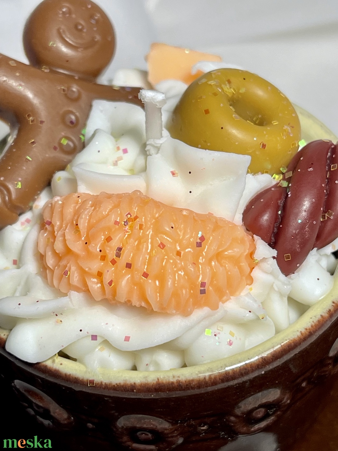 Szójaviasz illatgyertya karácsonyváró kávé illattal - karácsony - karácsonyi lakásdekoráció - karácsonyi illatgyertya, mécses - Meska.hu