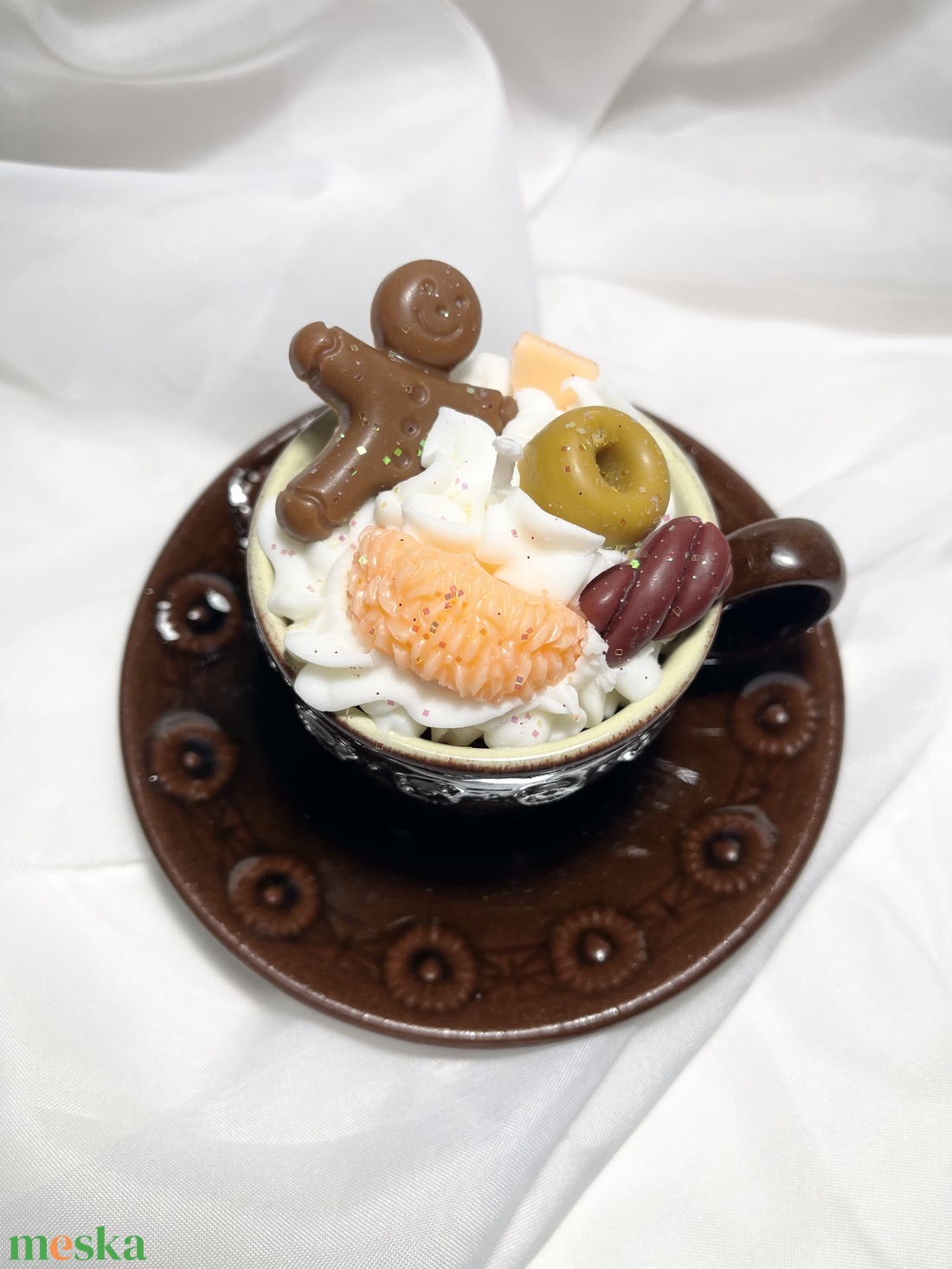 Szójaviasz illatgyertya karácsonyváró kávé illattal - karácsony - karácsonyi lakásdekoráció - karácsonyi illatgyertya, mécses - Meska.hu