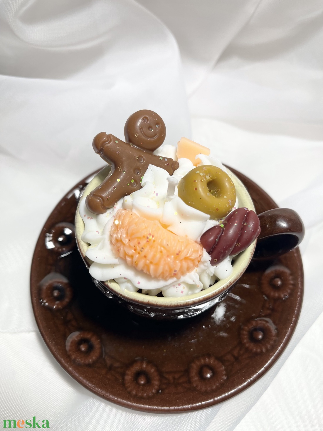 Szójaviasz illatgyertya karácsonyváró kávé illattal - karácsony - karácsonyi lakásdekoráció - karácsonyi illatgyertya, mécses - Meska.hu