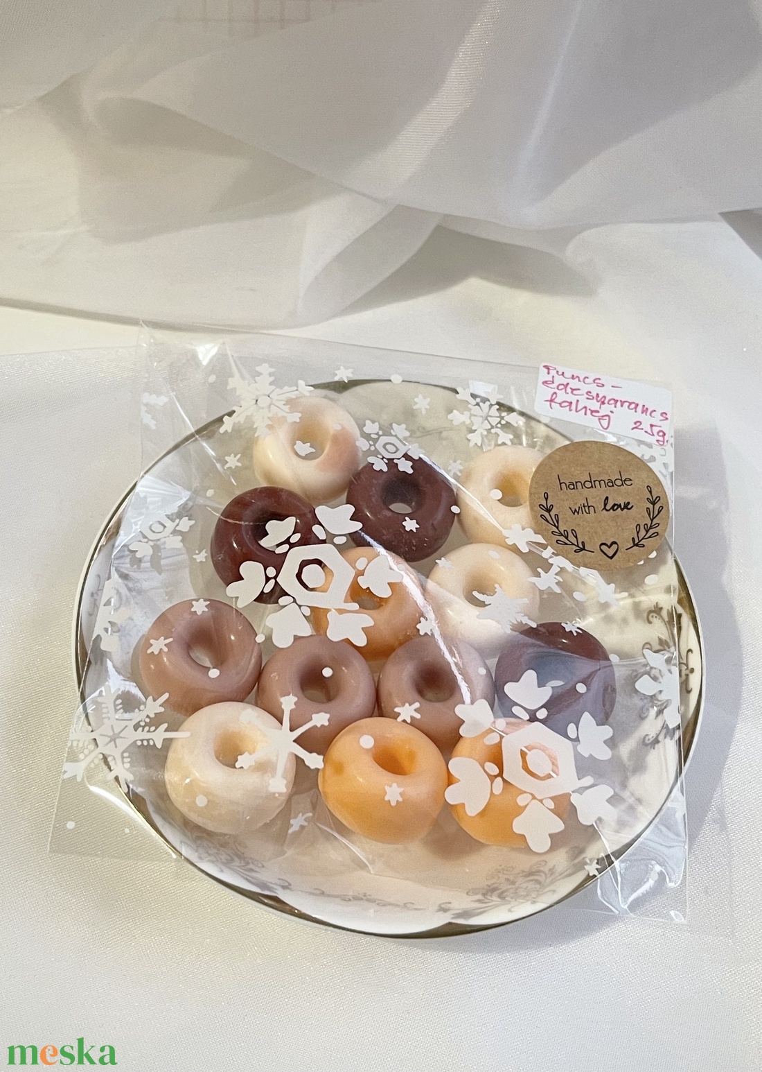 Szója illatviasz karácsonyi illattal - karácsony - karácsonyi lakásdekoráció - karácsonyi illatgyertya, mécses - Meska.hu