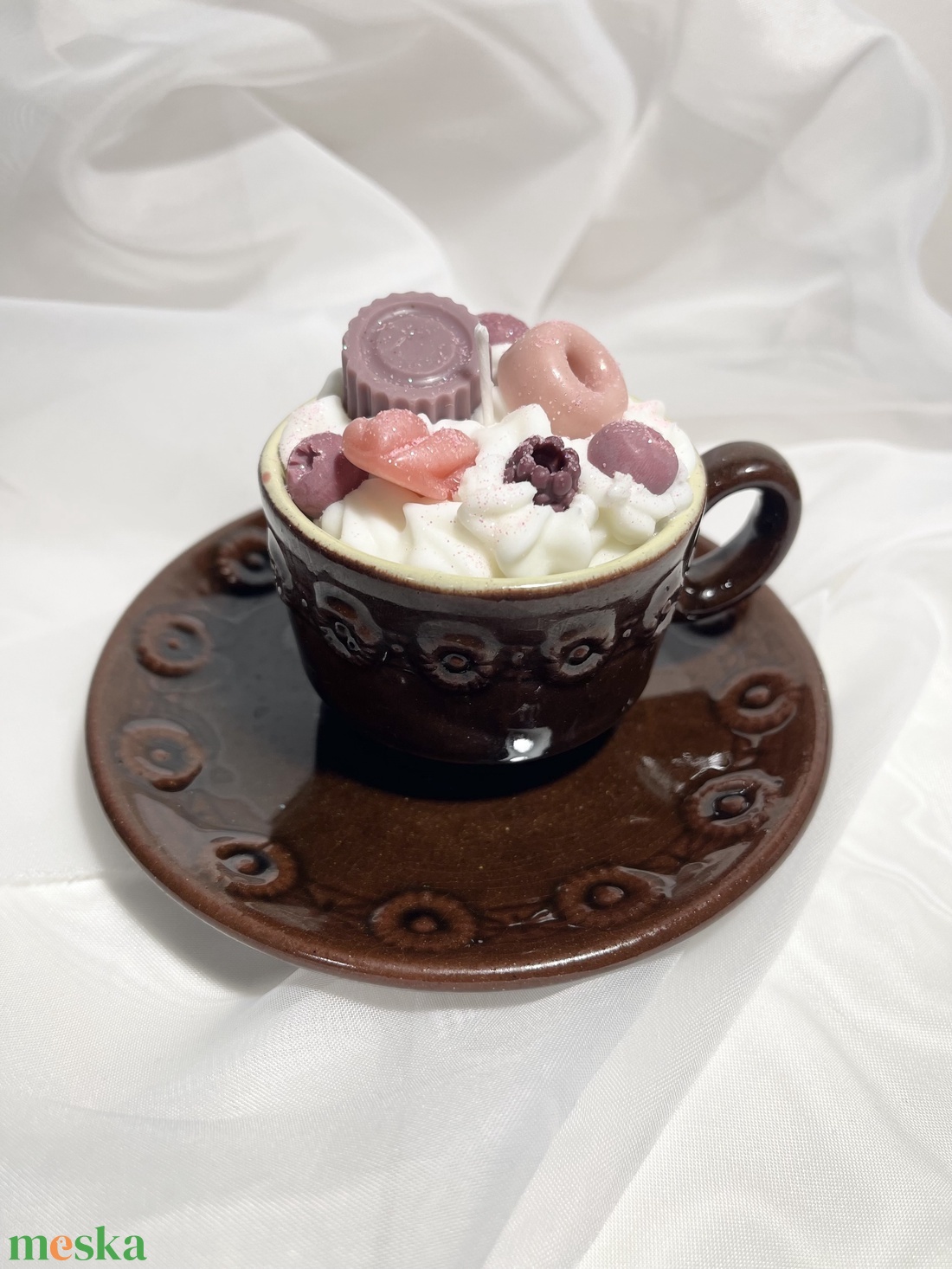 Szója illatgyertya karácsonyváró kávé - karácsony - karácsonyi lakásdekoráció - karácsonyi illatgyertya, mécses - Meska.hu