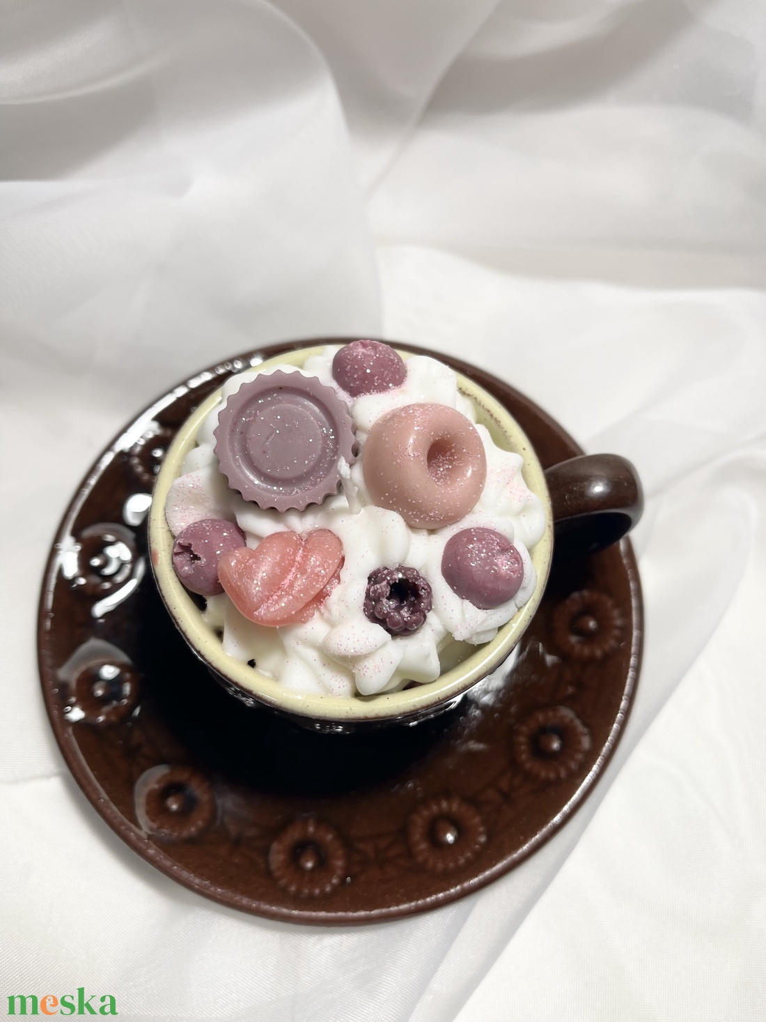 Szója illatgyertya karácsonyváró kávé - karácsony - karácsonyi lakásdekoráció - karácsonyi illatgyertya, mécses - Meska.hu