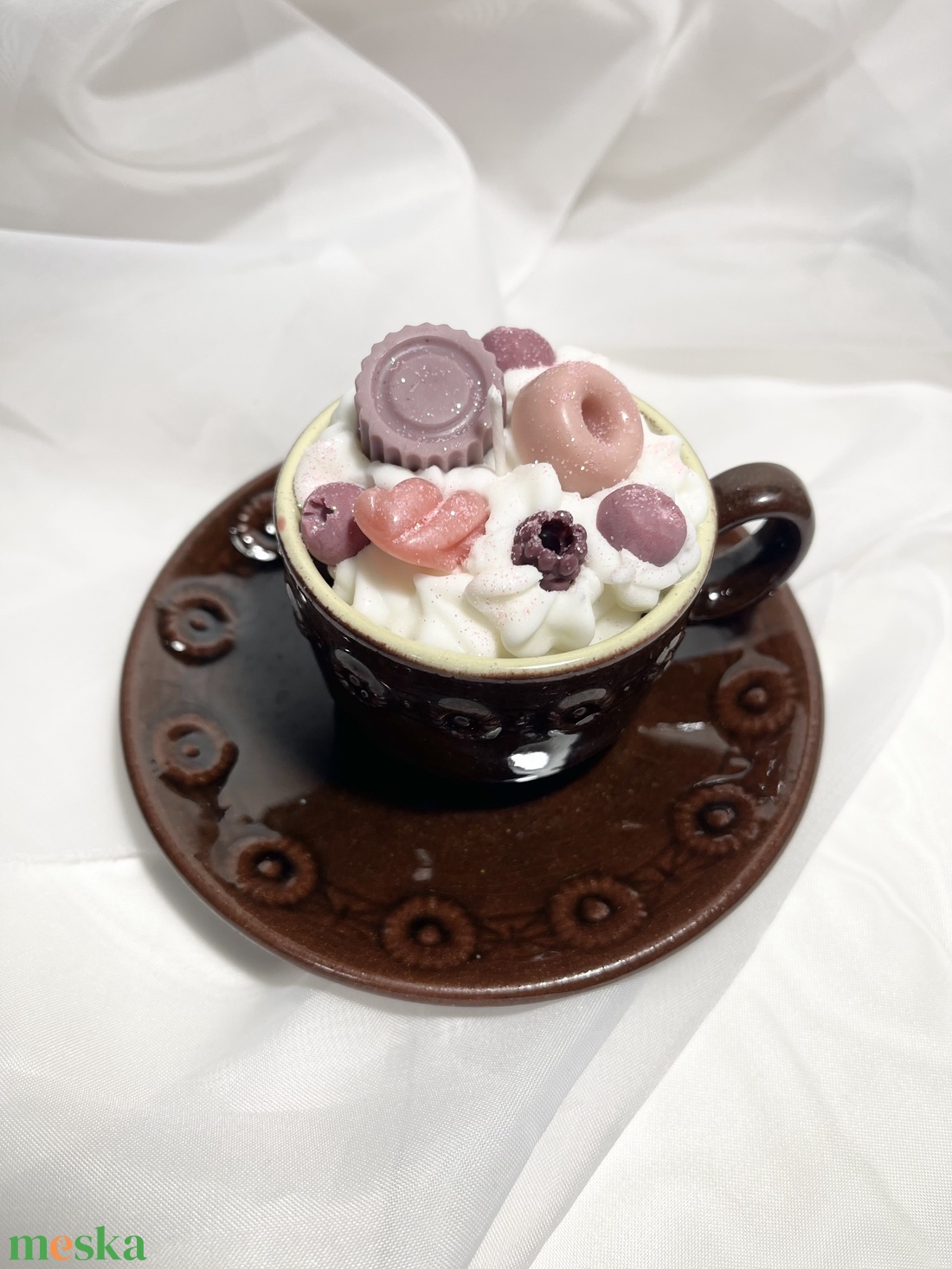 Szója illatgyertya karácsonyváró kávé - karácsony - karácsonyi lakásdekoráció - karácsonyi illatgyertya, mécses - Meska.hu