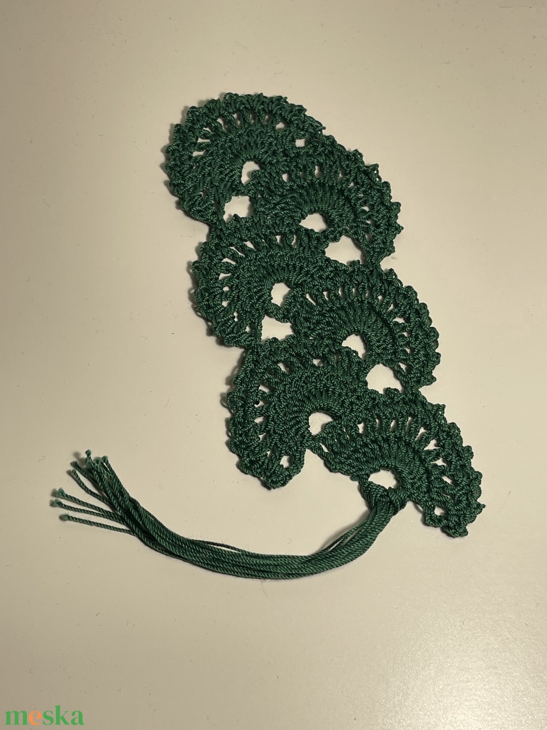 Fenyőzöld könyvjelző - könyv & zene - könyvjelző - Meska.hu