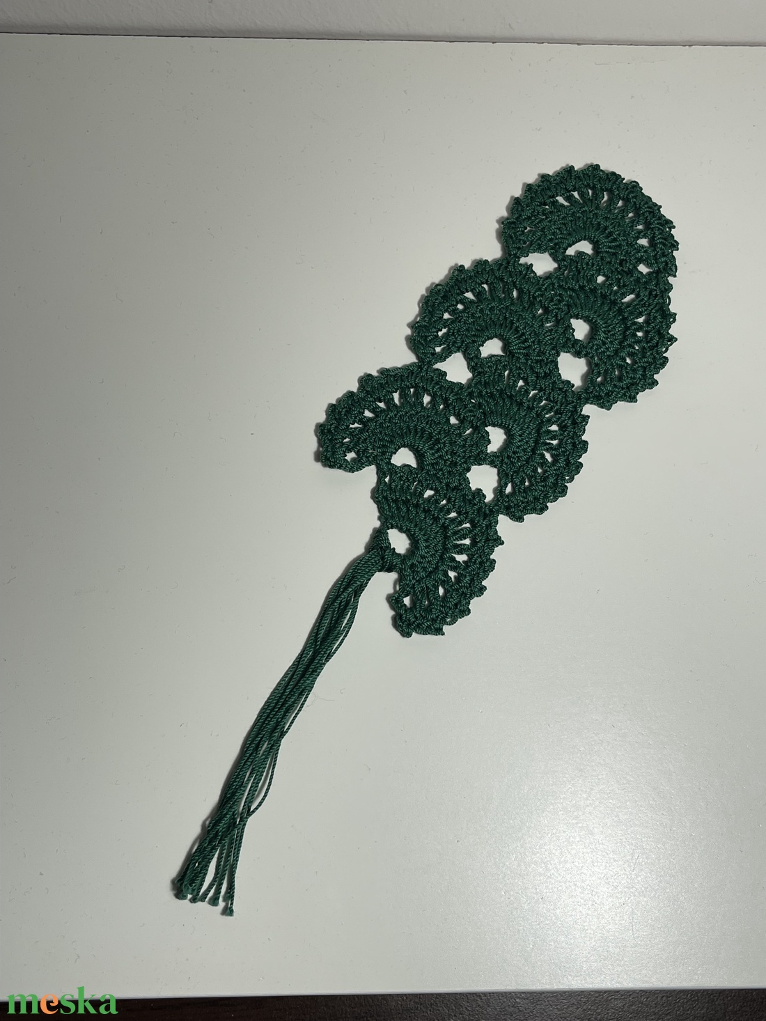 Fenyőzöld könyvjelző - könyv & zene - könyvjelző - Meska.hu