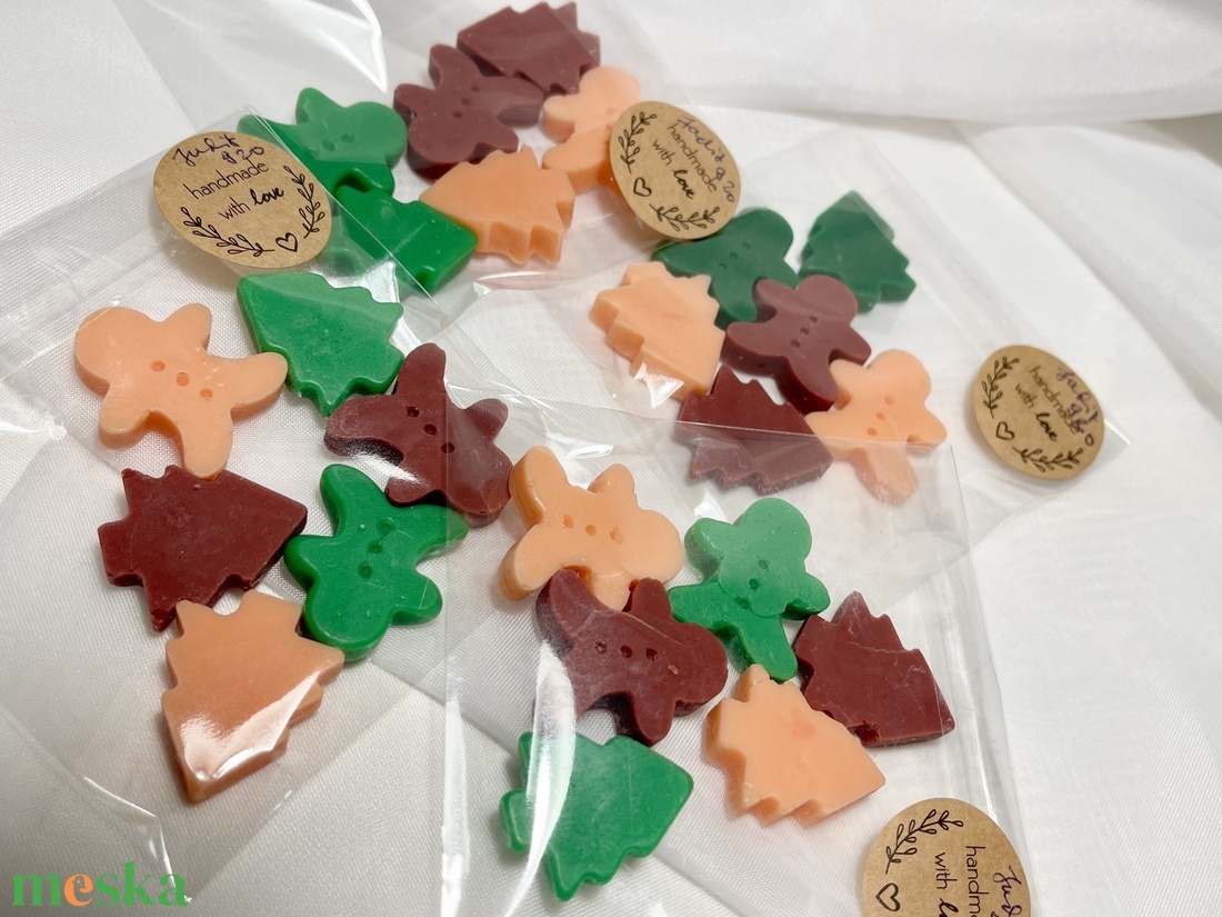 Karácsonyi szóróajándék illatviasz - karácsony - karácsonyi lakásdekoráció - karácsonyi illatgyertya, mécses - Meska.hu