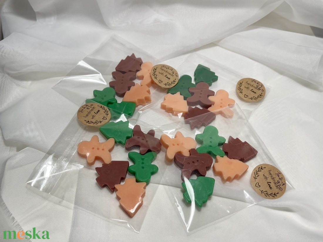 Karácsonyi szóróajándék illatviasz - karácsony - karácsonyi lakásdekoráció - karácsonyi illatgyertya, mécses - Meska.hu