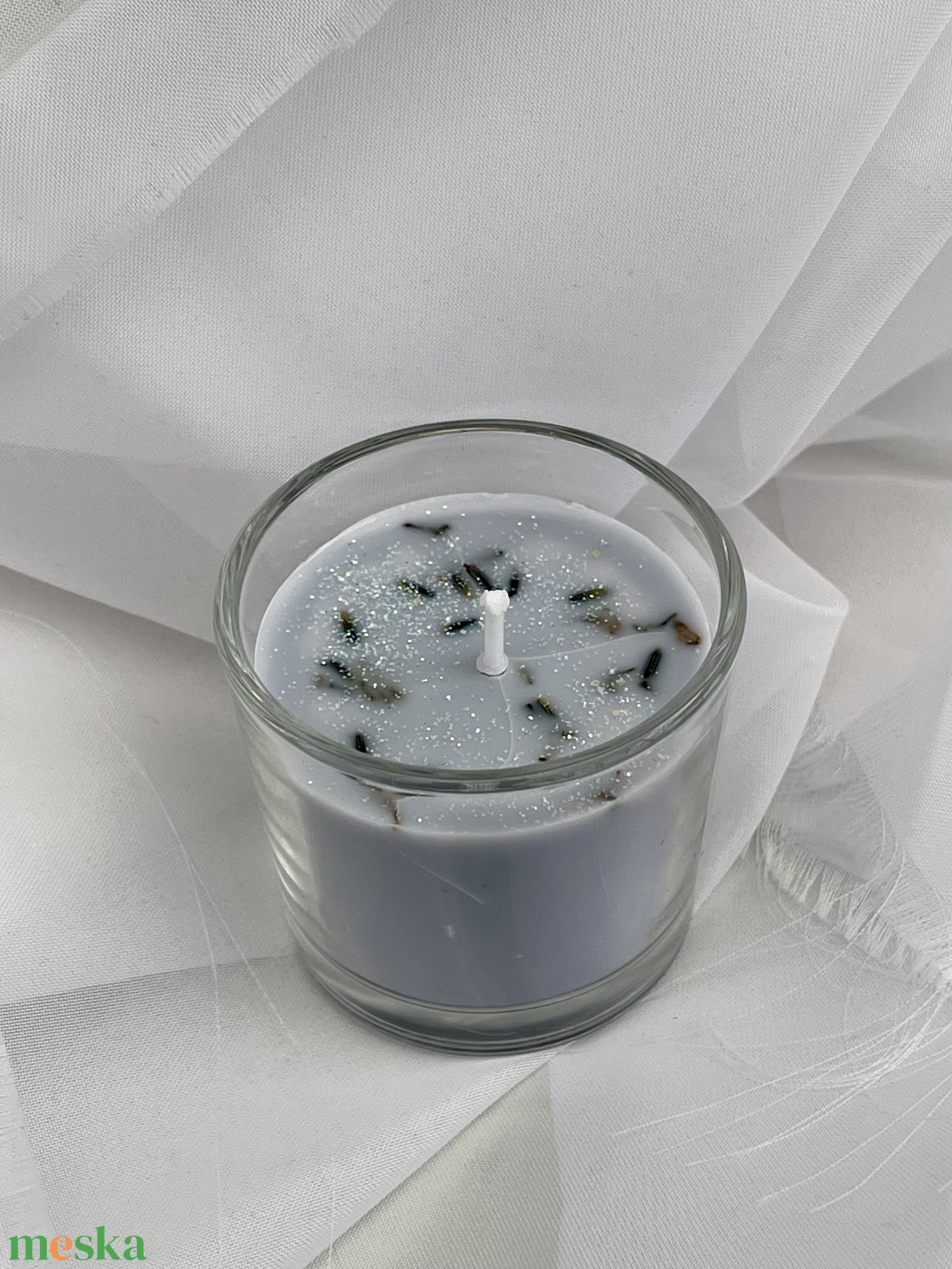 Szója illatgyertya Levendula - otthon & életmód - gyertya, illat, aroma - aromalámpa - Meska.hu