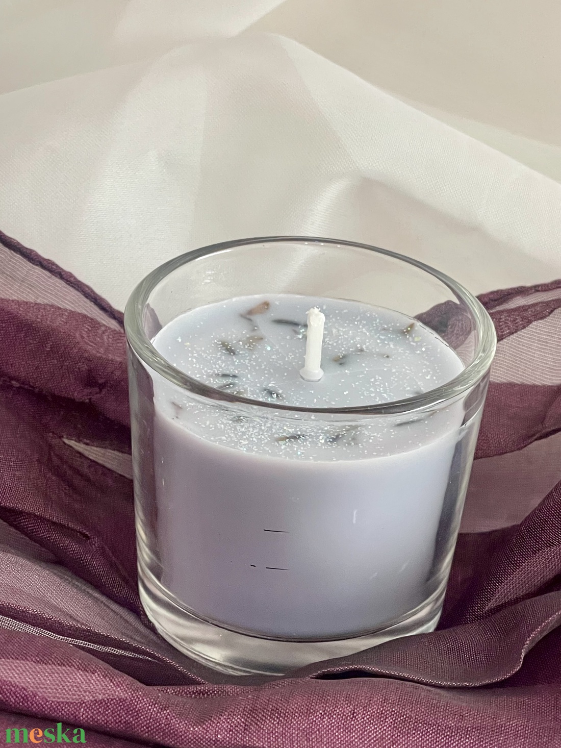 Szója illatgyertya Levendula - otthon & életmód - gyertya, illat, aroma - aromalámpa - Meska.hu