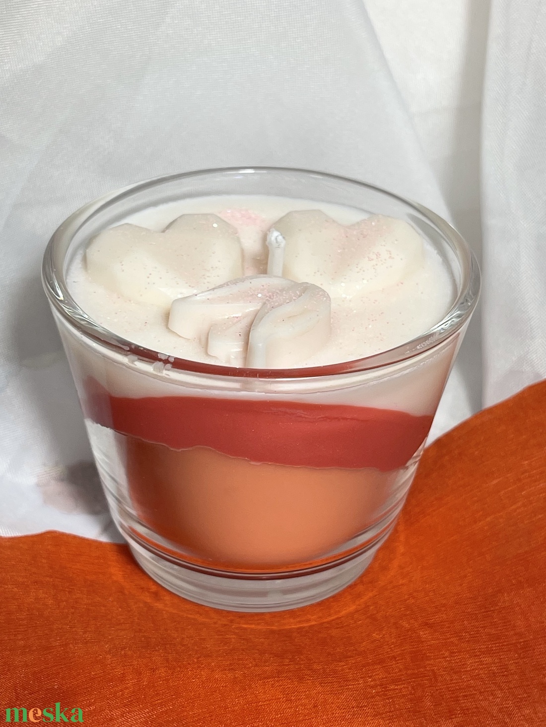 Szója illatgyertya Valentin Time - otthon & életmód - gyertya, illat, aroma - gyertya - Meska.hu