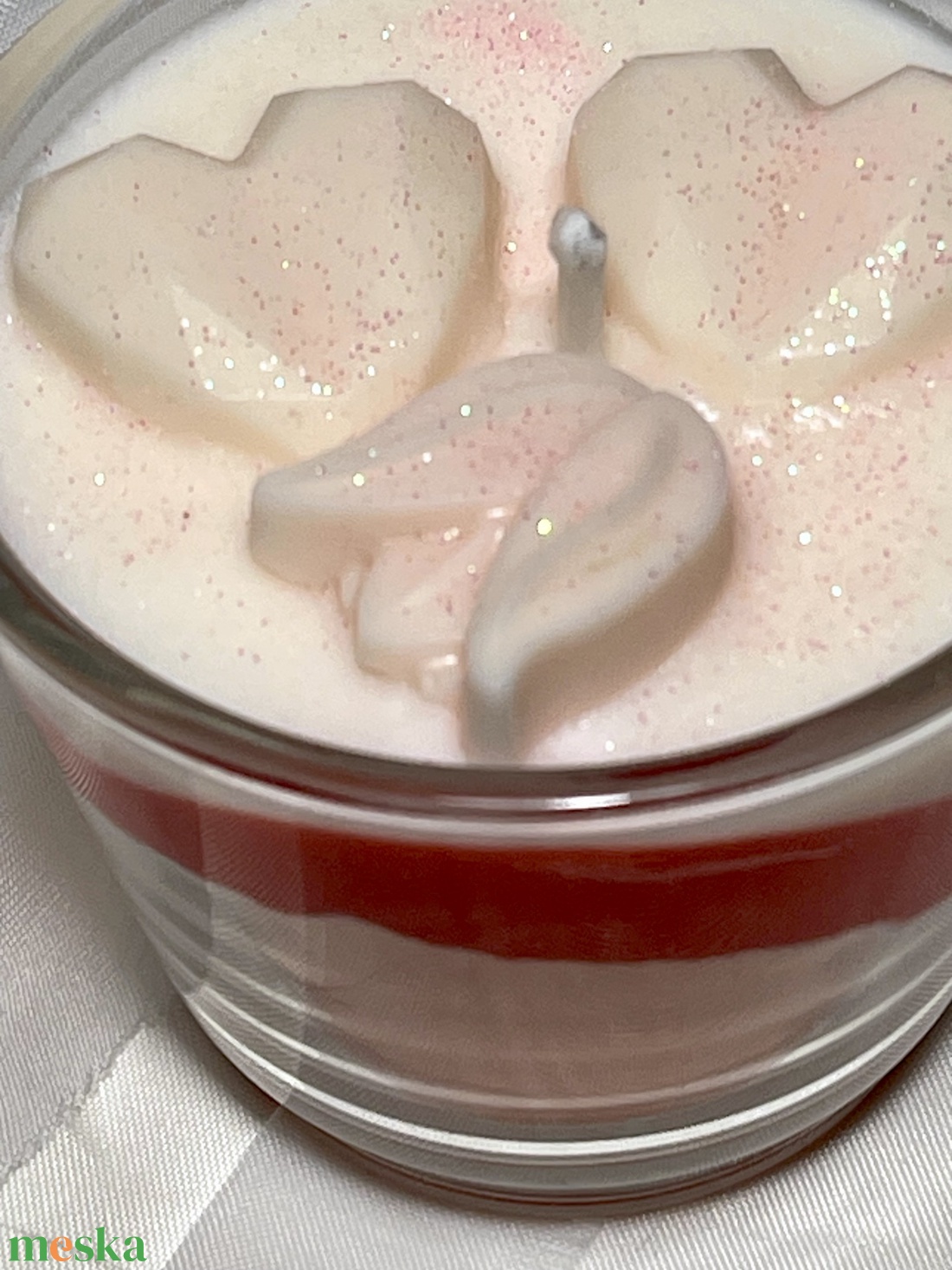 Szója illatgyertya Valentin Time - otthon & életmód - gyertya, illat, aroma - gyertya - Meska.hu