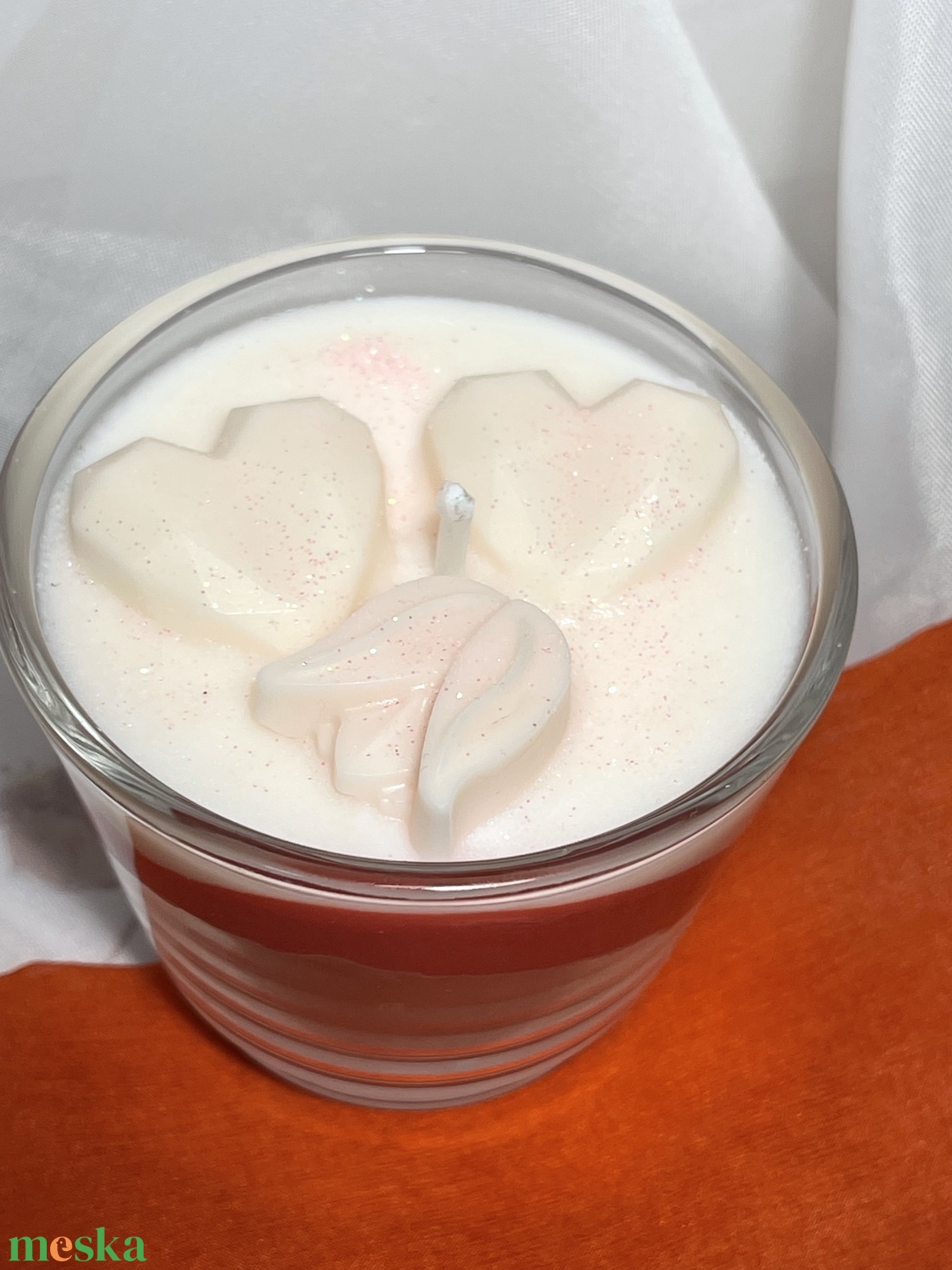 Szója illatgyertya Valentin Time - otthon & életmód - gyertya, illat, aroma - gyertya - Meska.hu