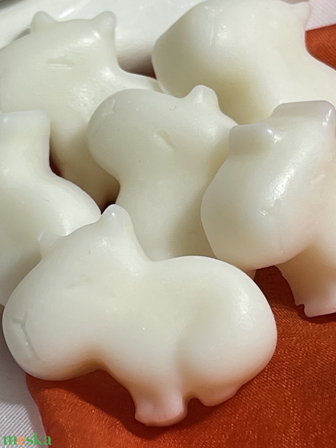 Capibara szója illatviasz kókusz - otthon & életmód - gyertya, illat, aroma - illatviasz - Meska.hu