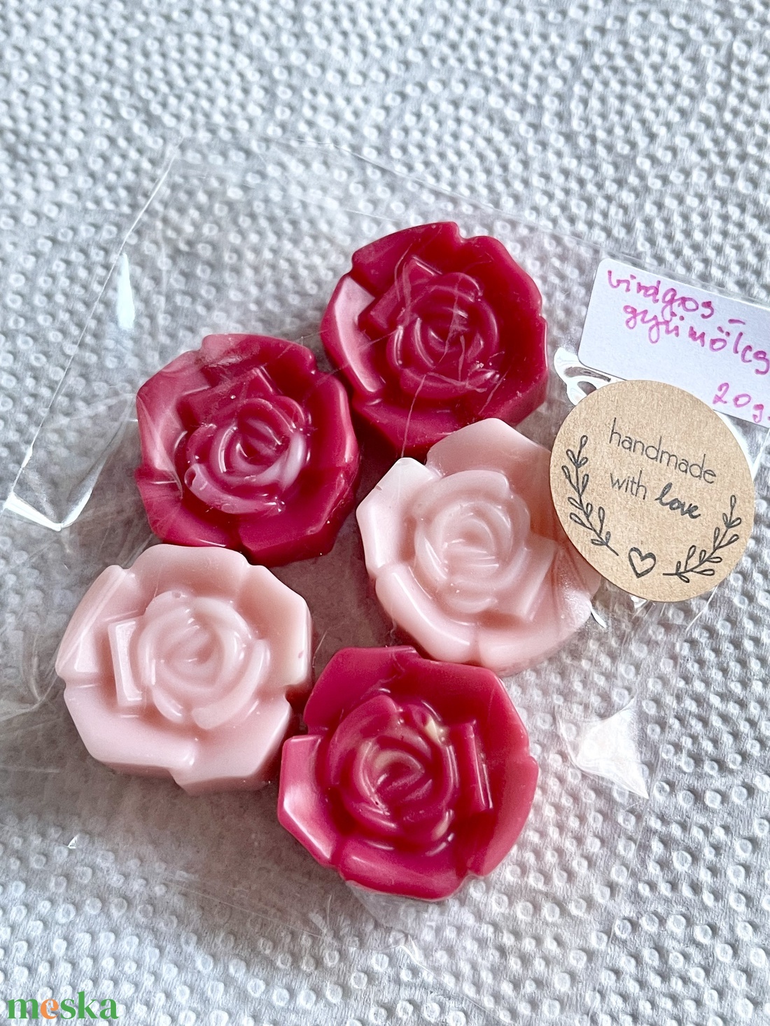 Szója illatviasz virágos gyümölcs - otthon & életmód - gyertya, illat, aroma - illatviasz - Meska.hu