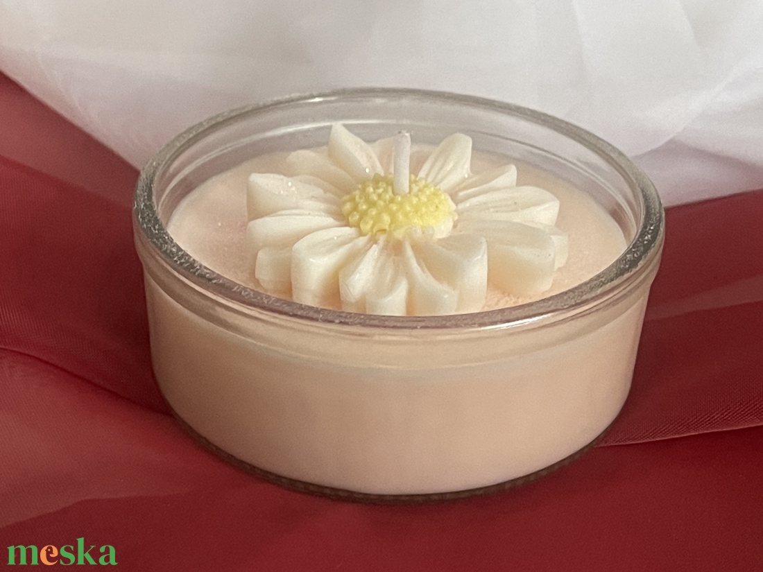 Szójaviasz illatgyertya  - otthon & életmód - gyertya, illat, aroma - gyertya - Meska.hu